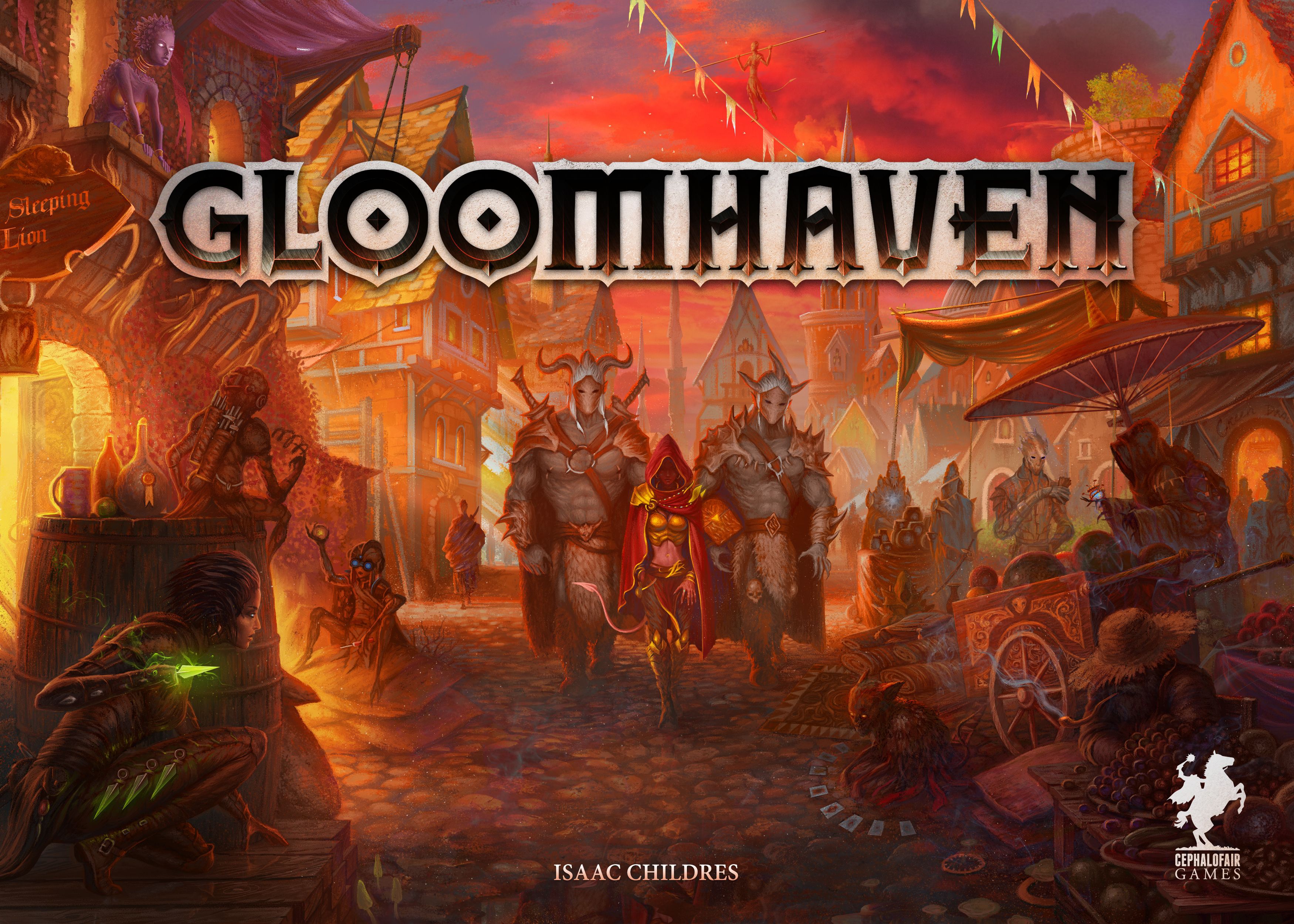 Portada de Gloomhaven