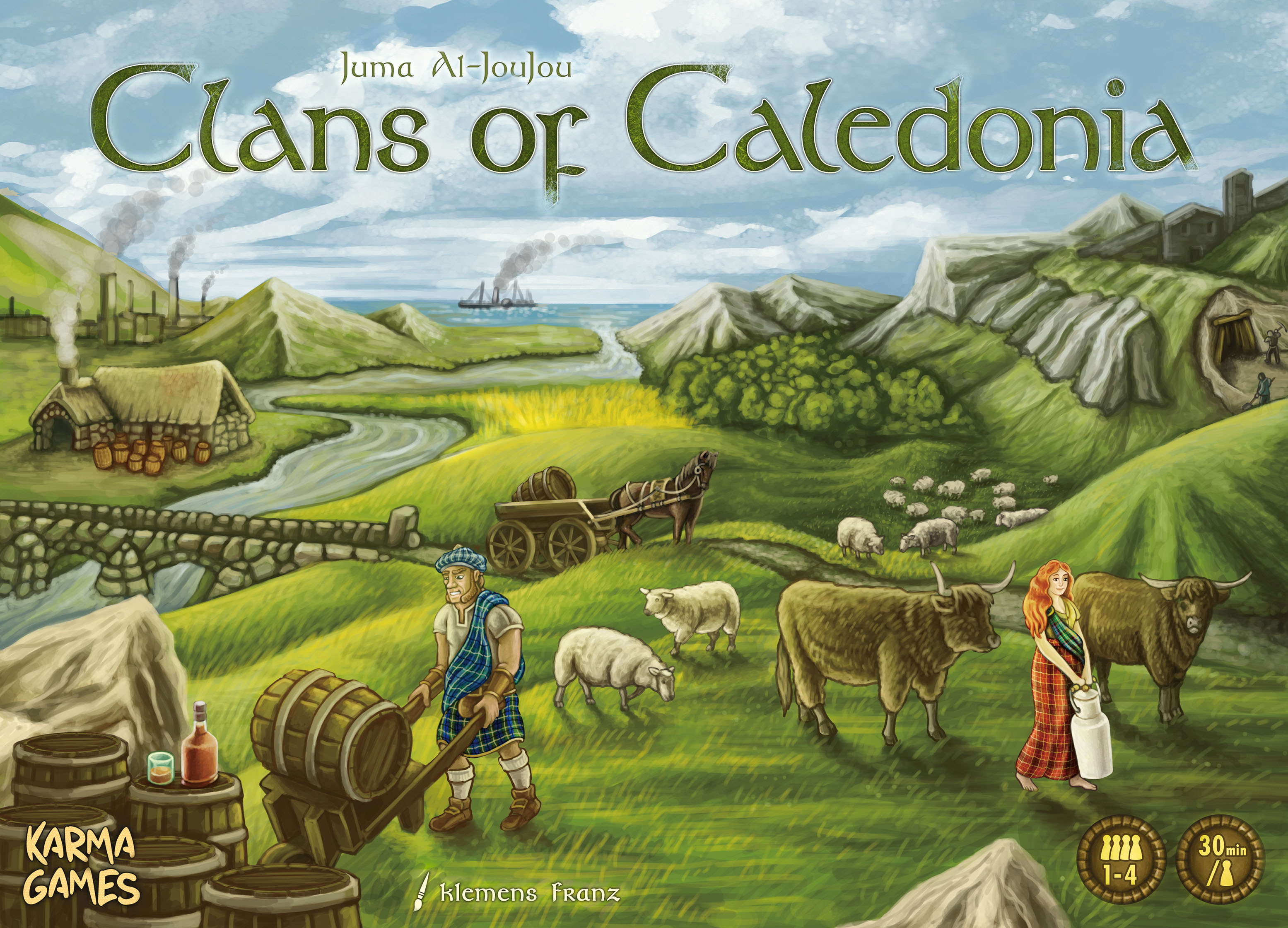 Portada de Clanes de Caledonia