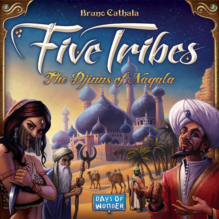 Portada de Five Tribes: Los genios de Naqala