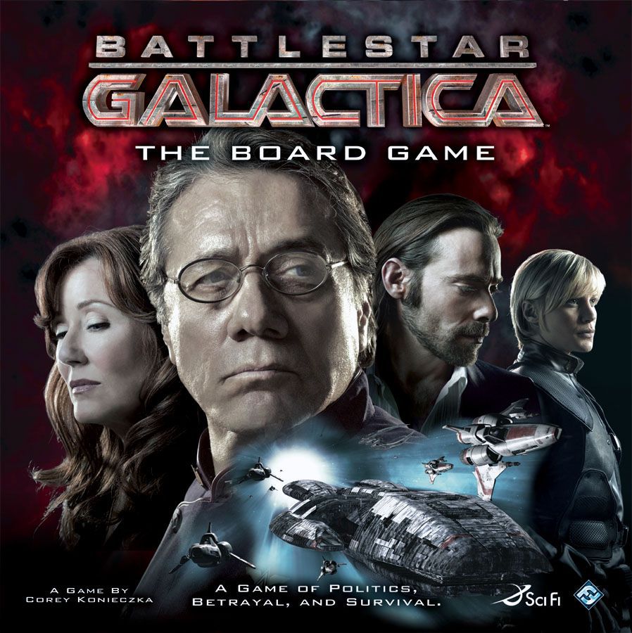 Portada de Battlestar Galactica: El juego de tablero