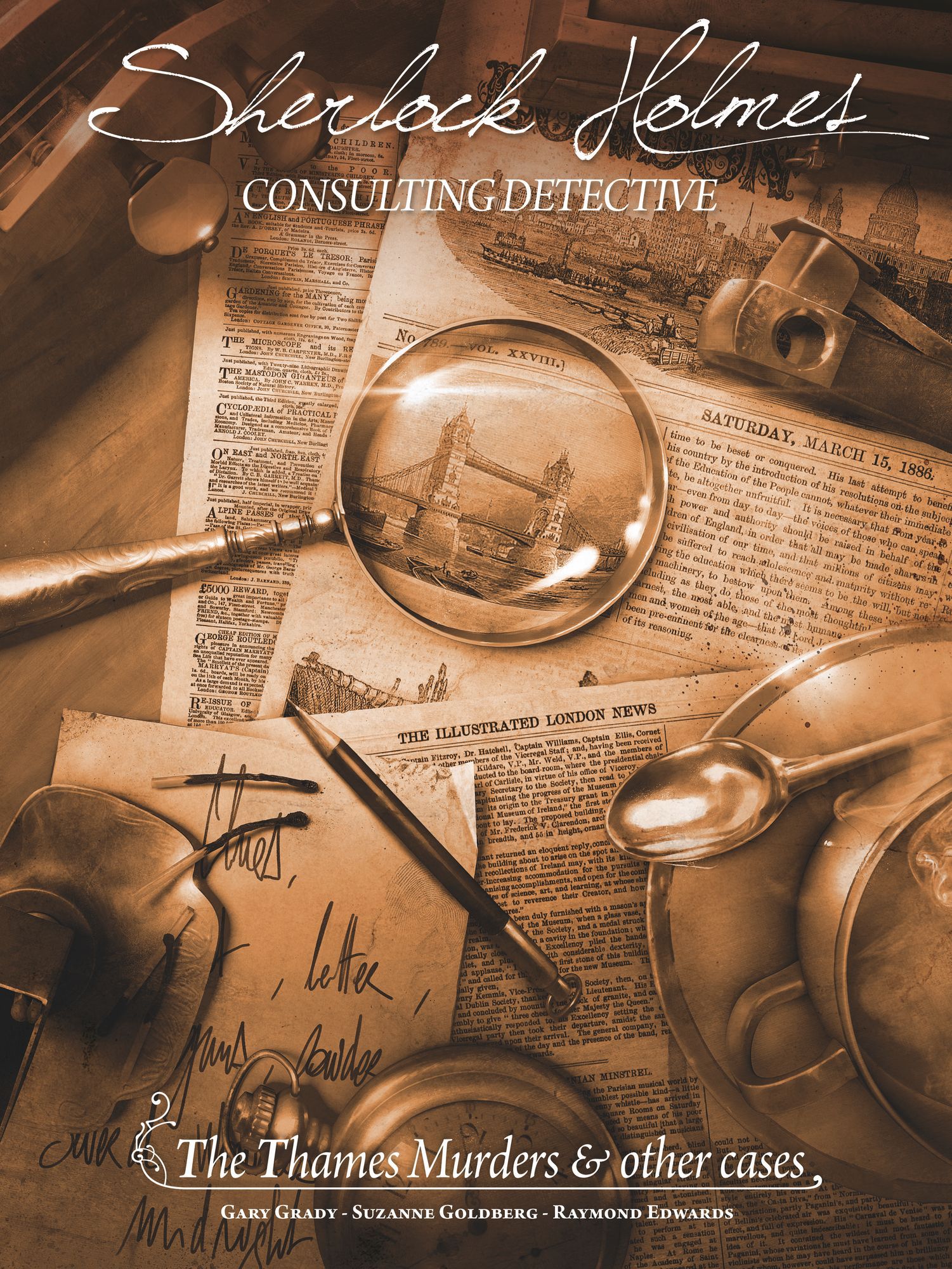 Portada de Sherlock Holmes: Los Crímenes del Támesis y otros casos