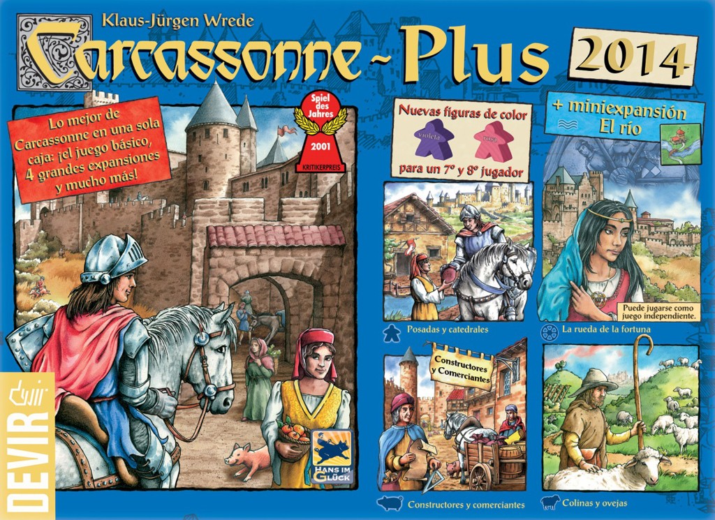 Portada de Carcassonne - Plus 2014