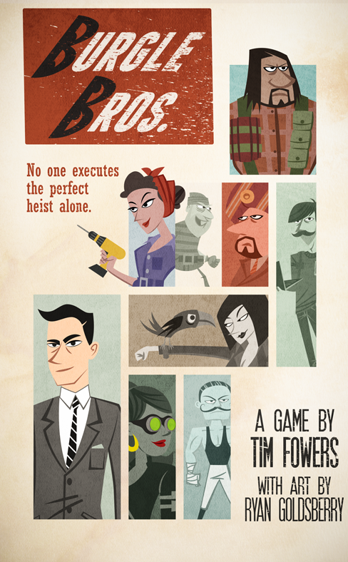 Portada de Burgle Bros.