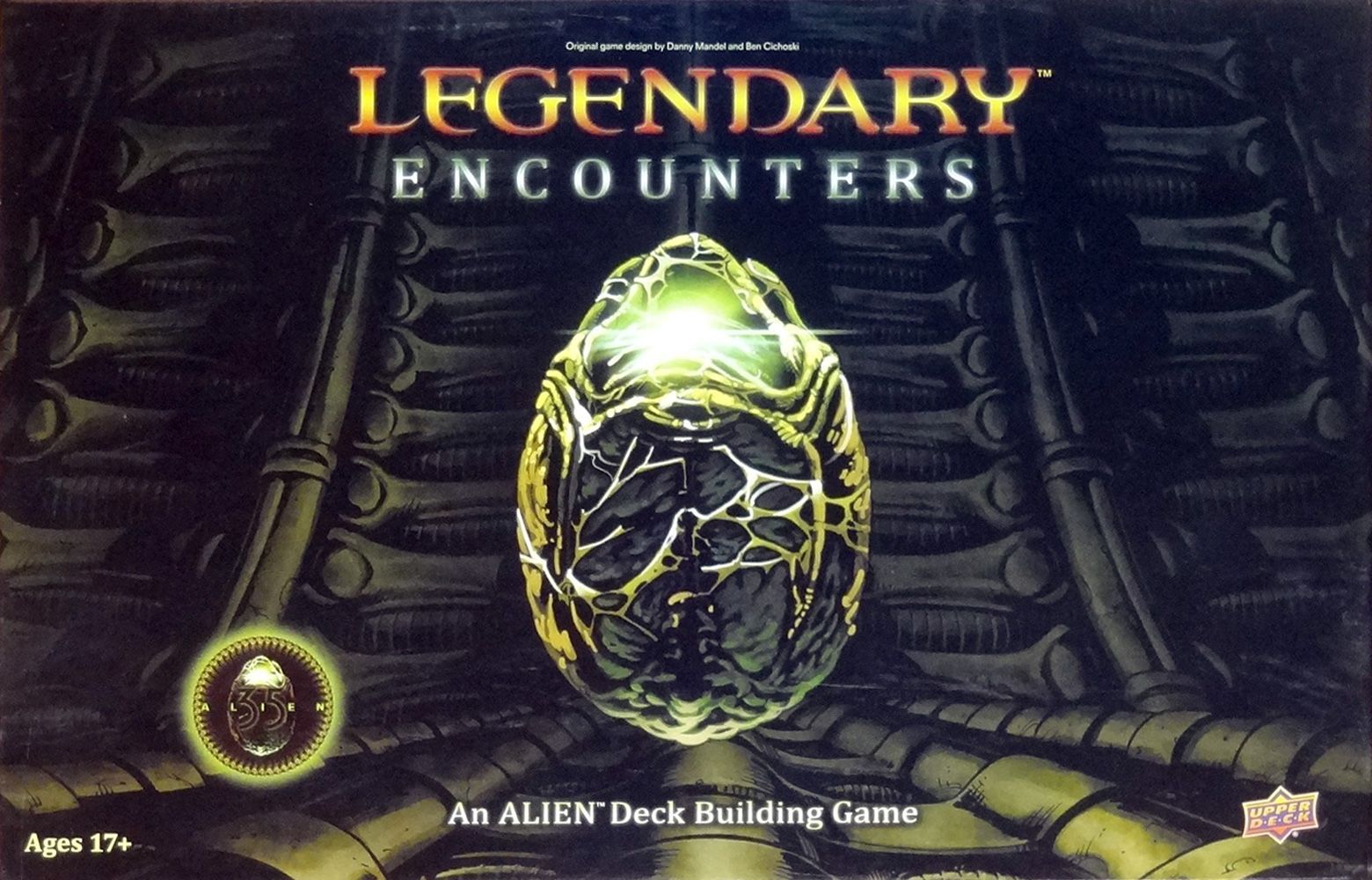 Portada de Legendary Encounters: An Alien Deck Building Game