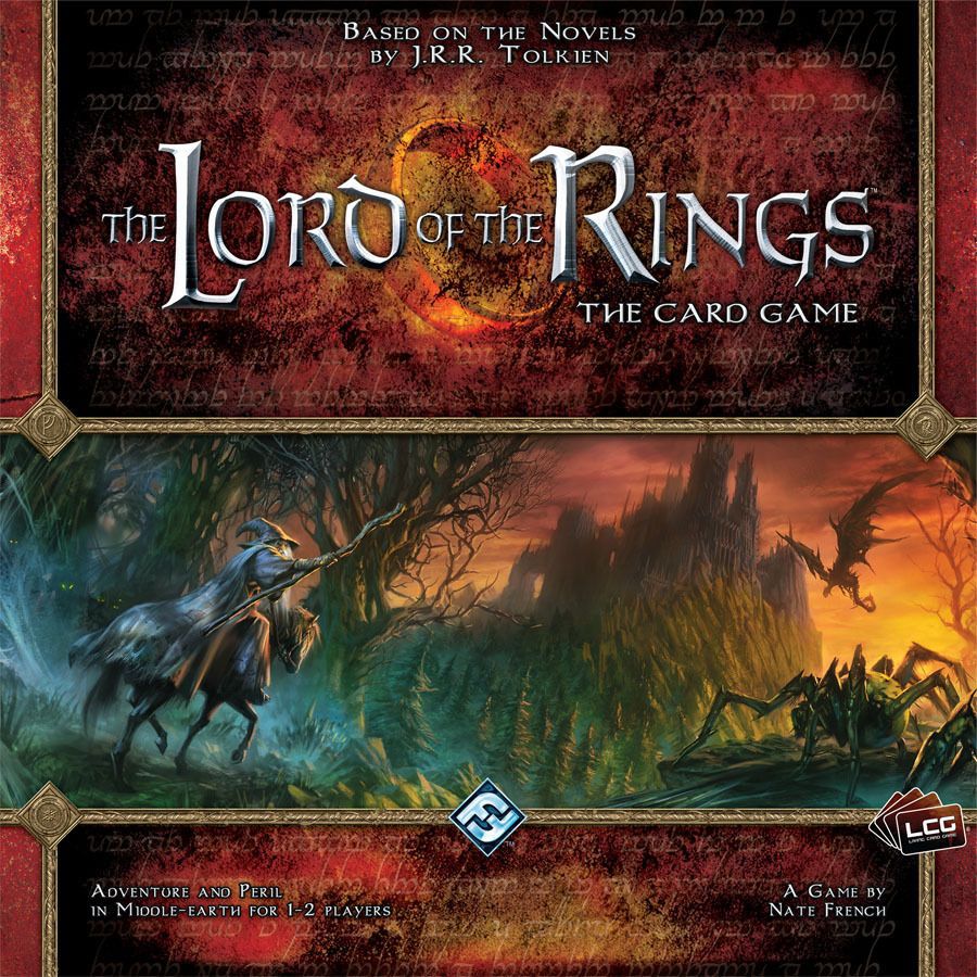Portada de El Señor de los Anillos: El Juego de Cartas