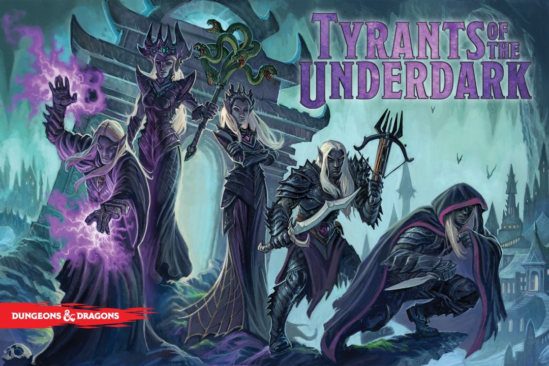 Portada de Tiranos del Underdark