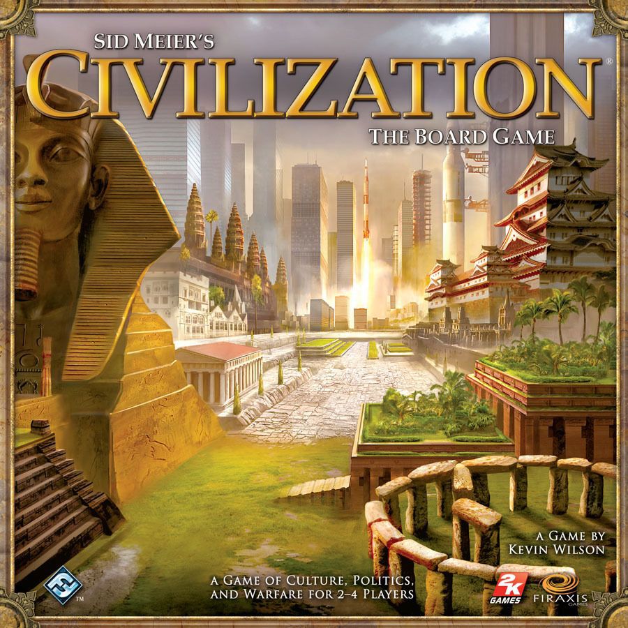 Portada de Sid Meier's Civilization: El juego de tablero