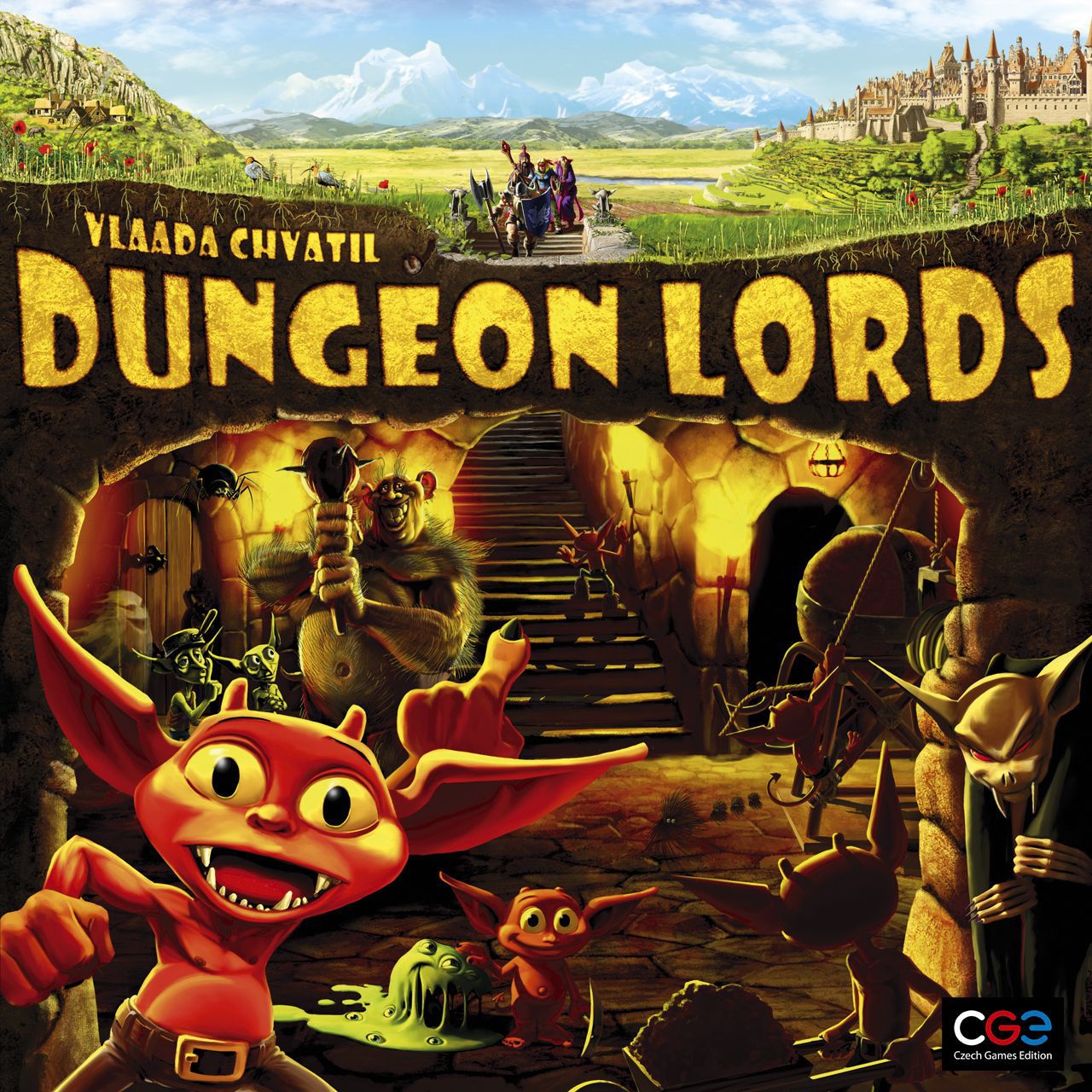 Portada de Dungeon Lords