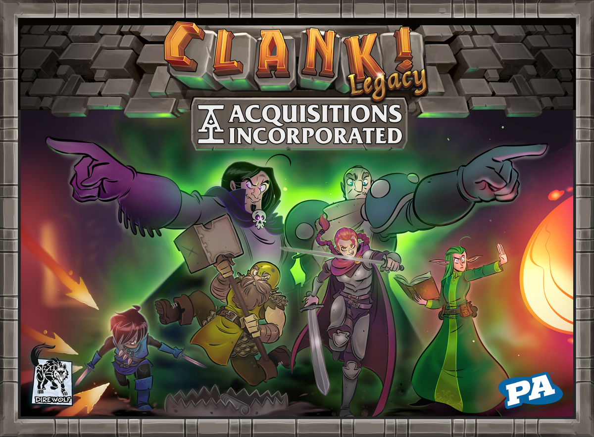 Portada de Clank! Legacy: Acquisitions Incorporated