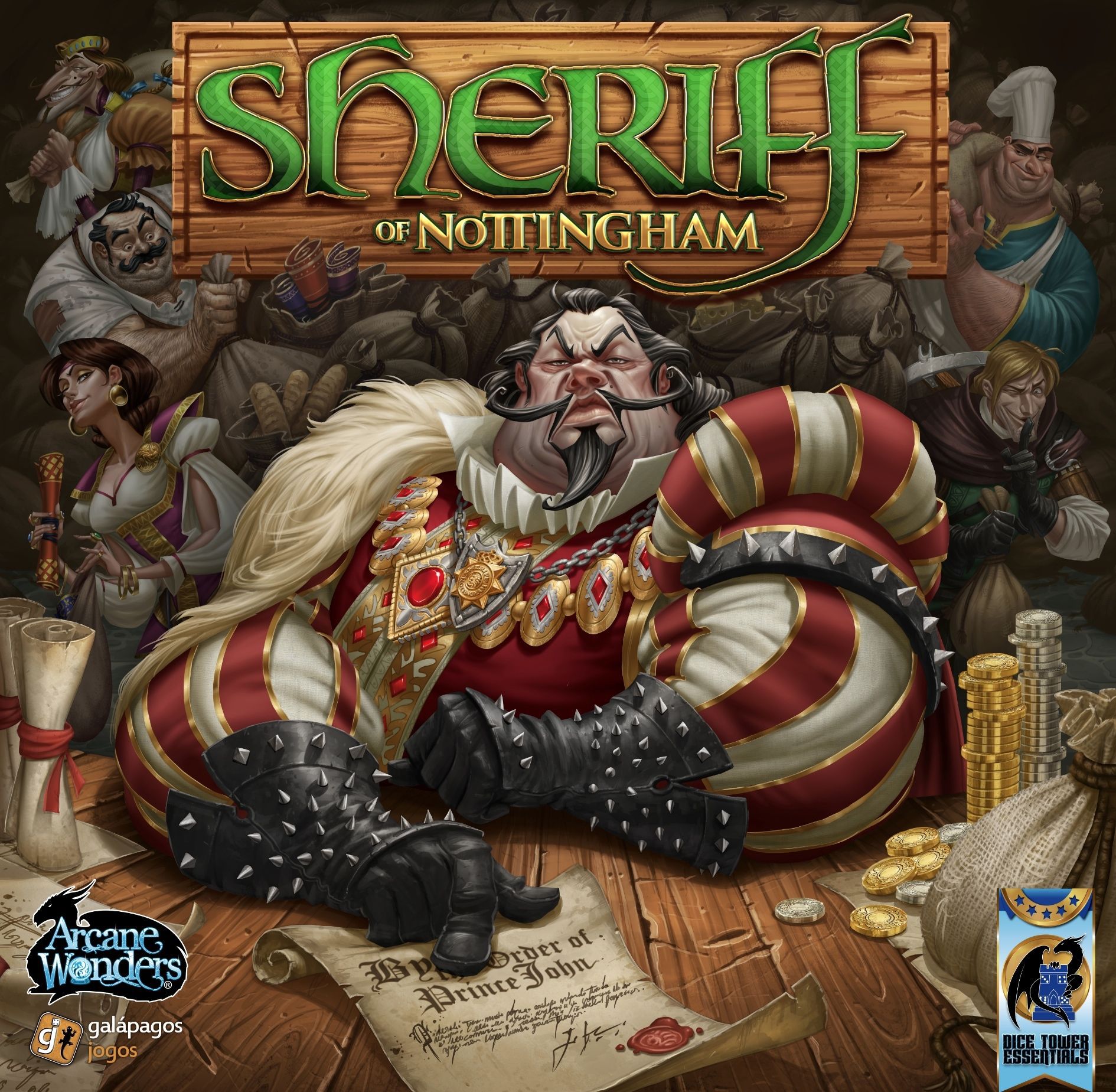 Portada de El Sheriff de Nottingham