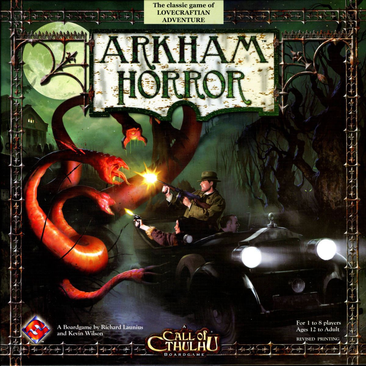 Portada de Arkham Horror
