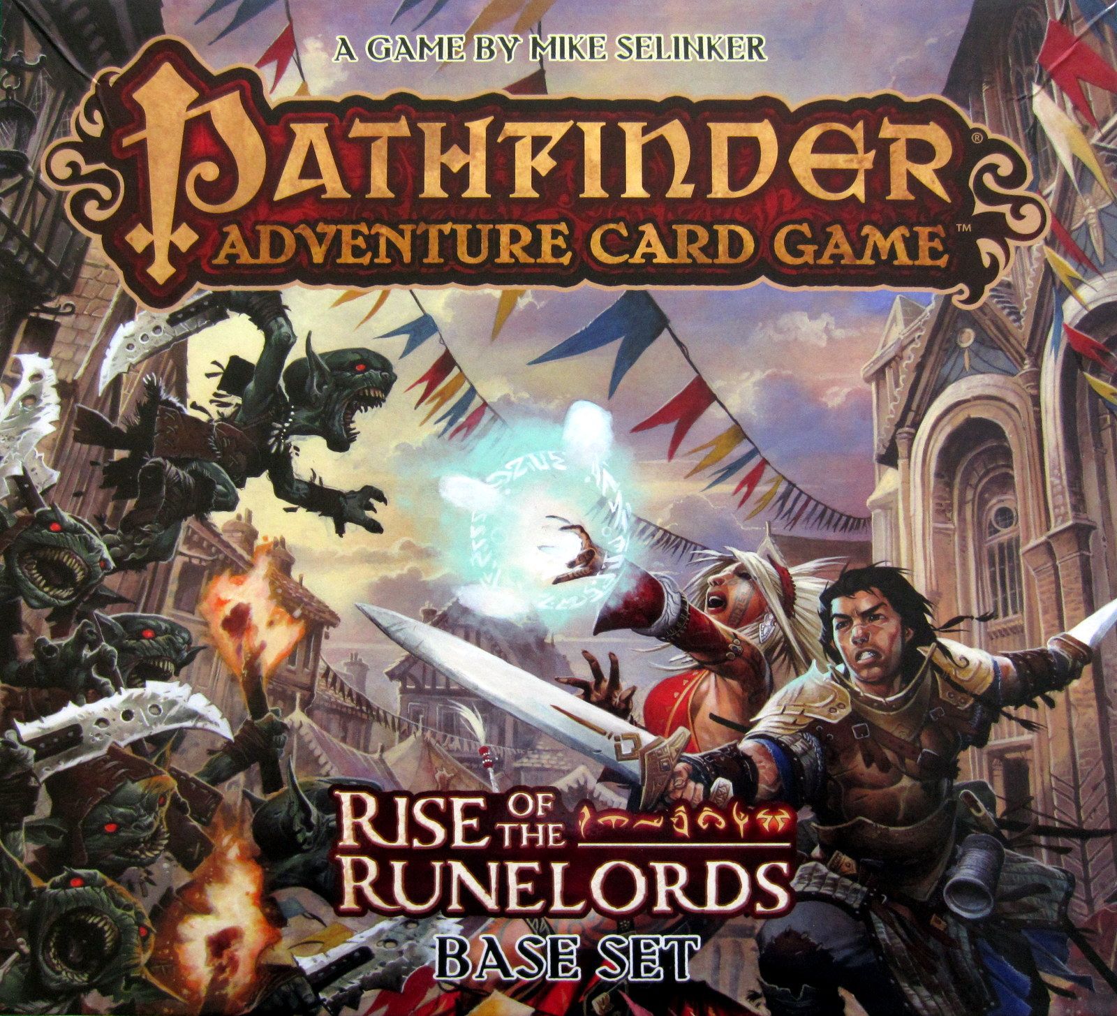 Portada de Pathfinder Adventure Card Game: El Auge de los Señores de la Runas