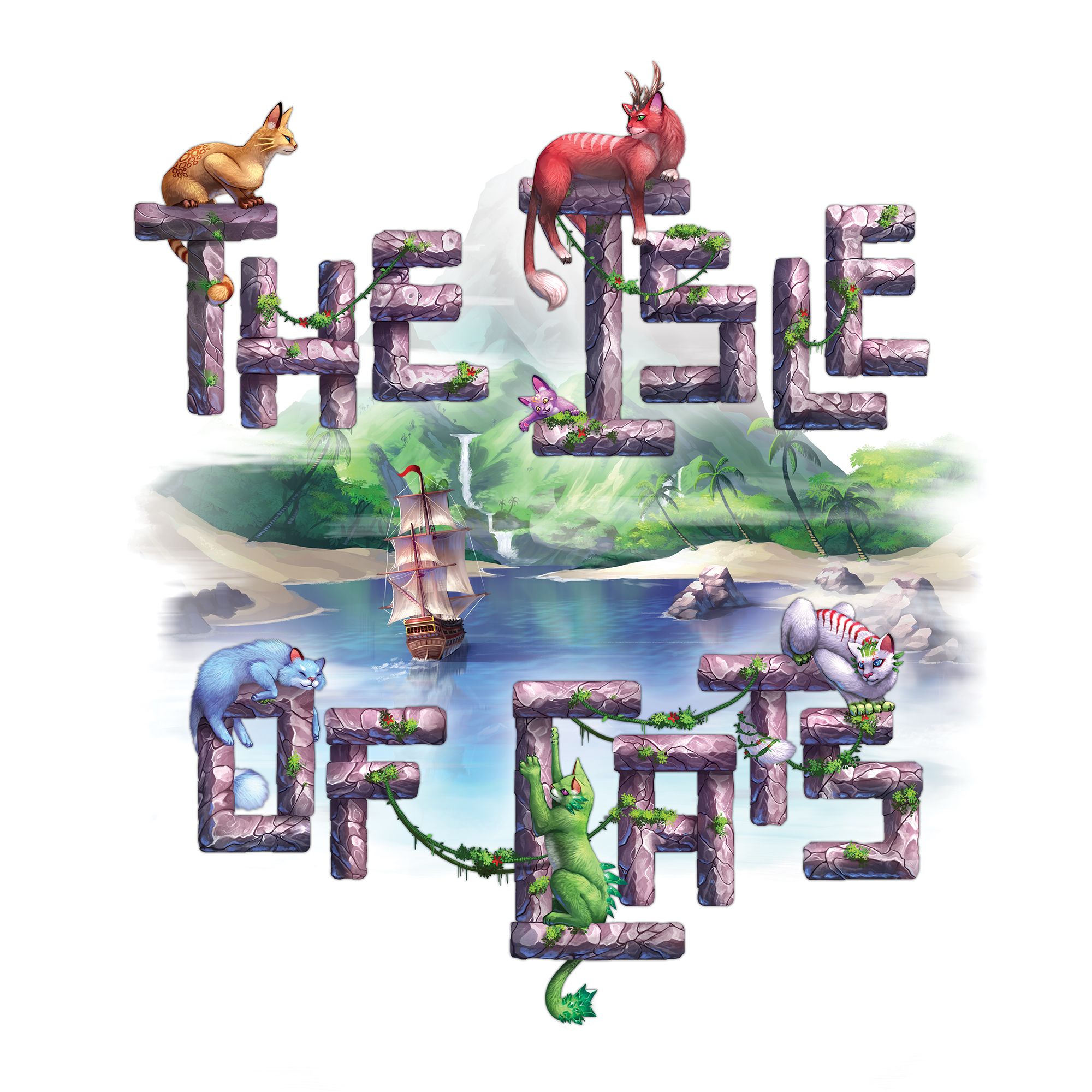 Portada de La Isla de los Gatos