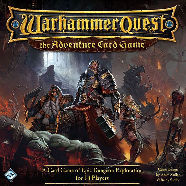 Portada de Warhammer Quest: El juego de cartas de aventuras