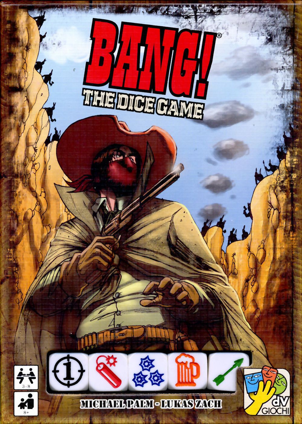 Portada de BANG! El juego de dados