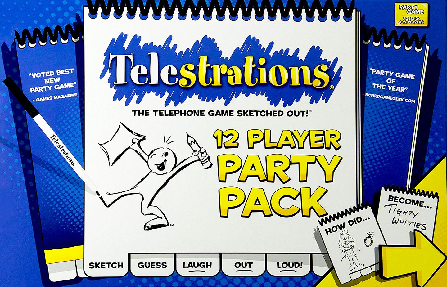 Portada de Telestrations: 12 Player Party Pack