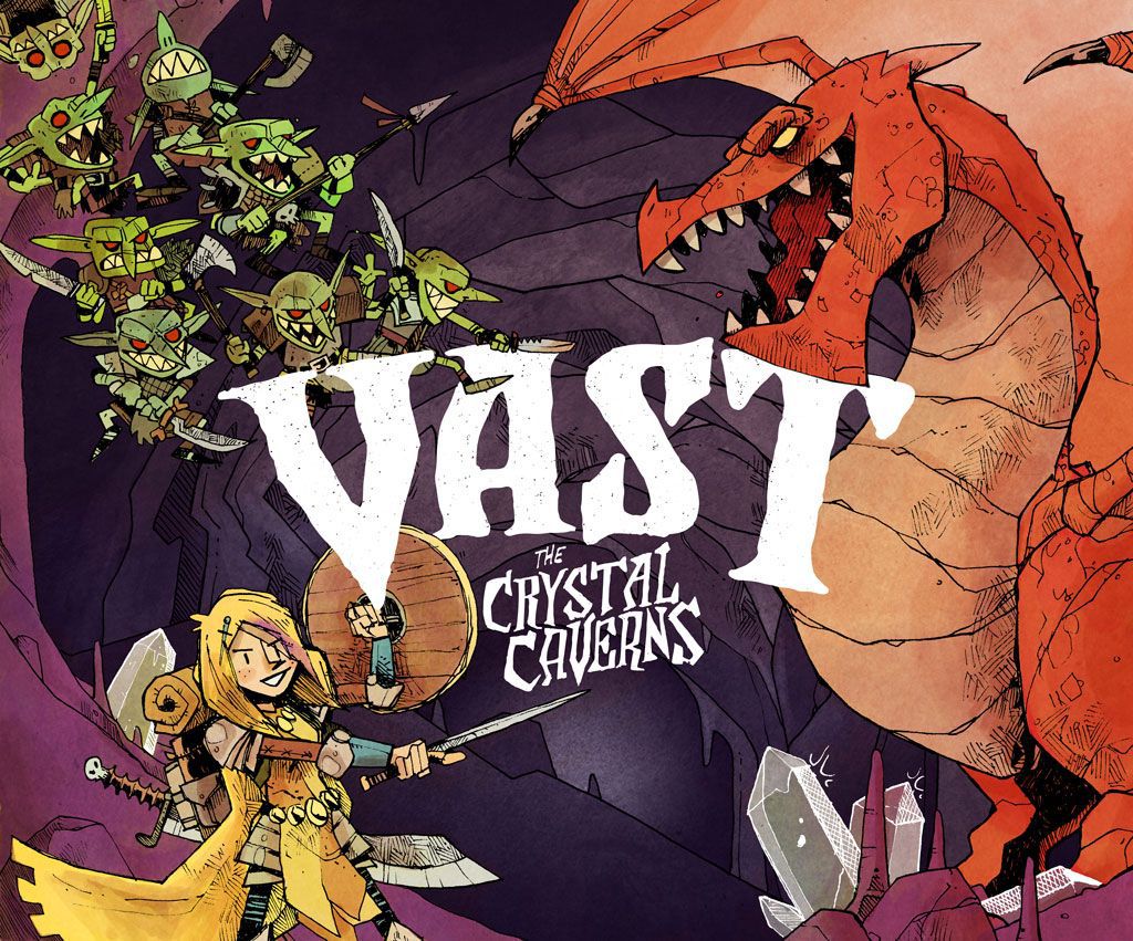 Portada de Vast: Las Cavernas Cristalinas