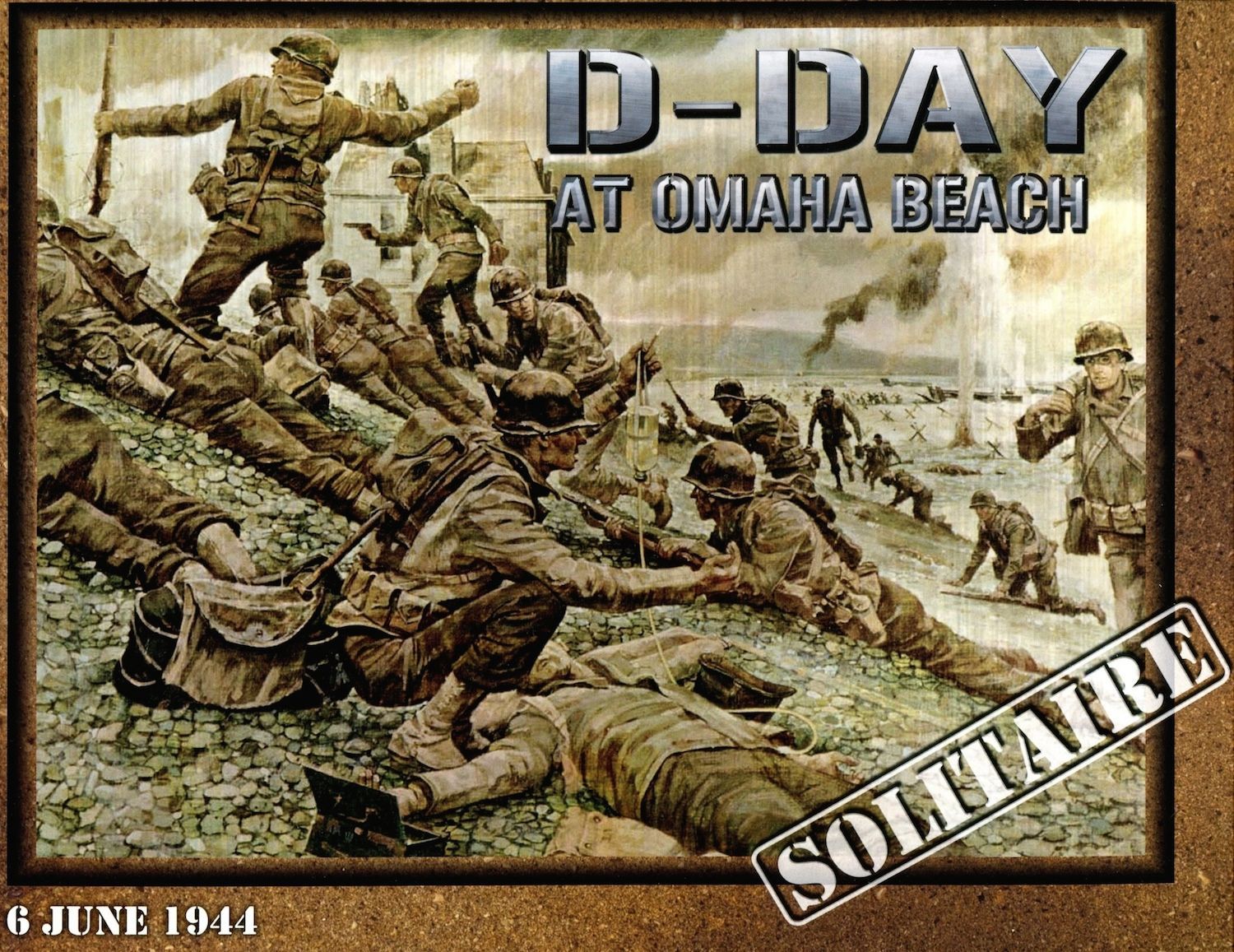 Portada de D-Day at Omaha Beach