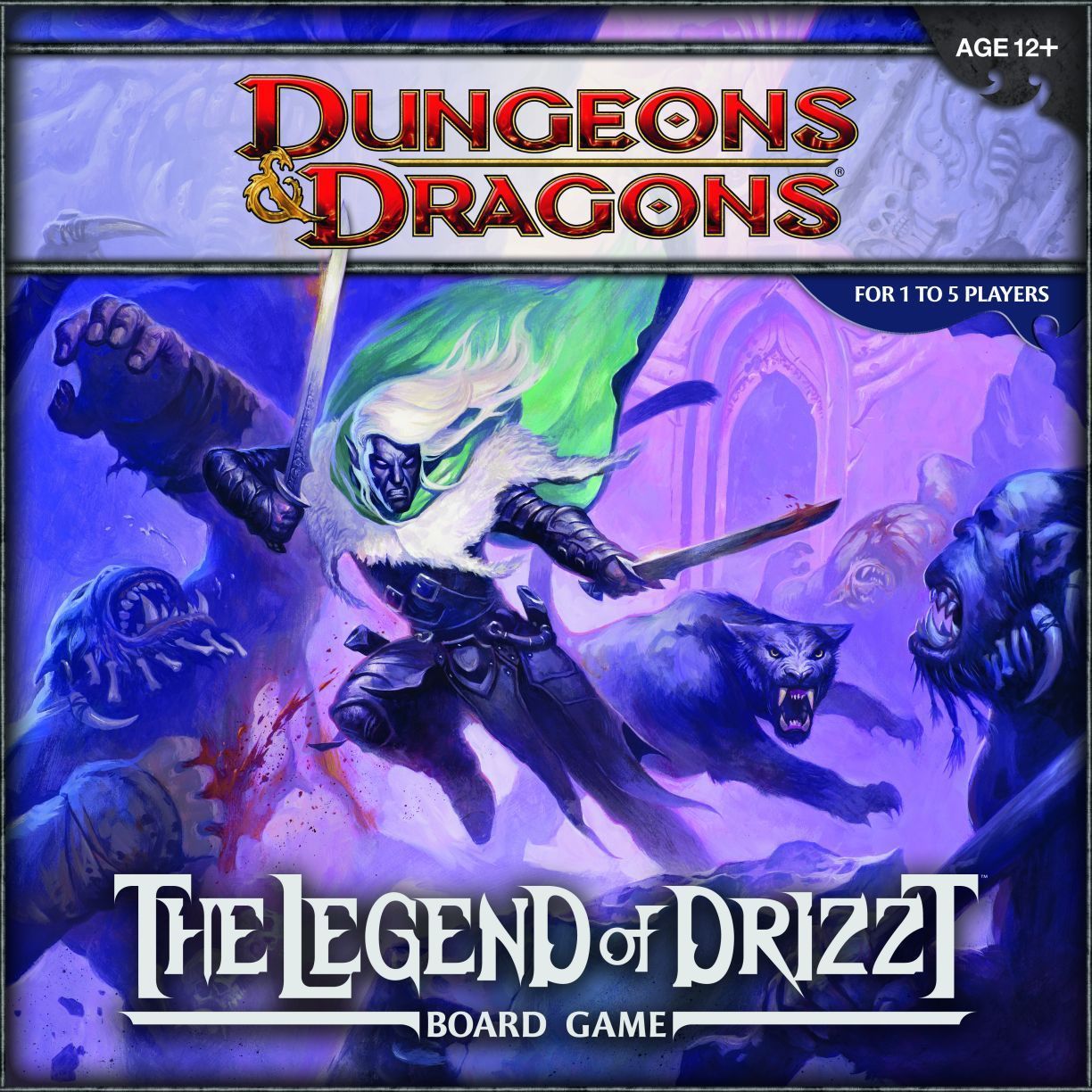 Portada de Dungeons & Dragons: The Legend of Drizzt Board Game