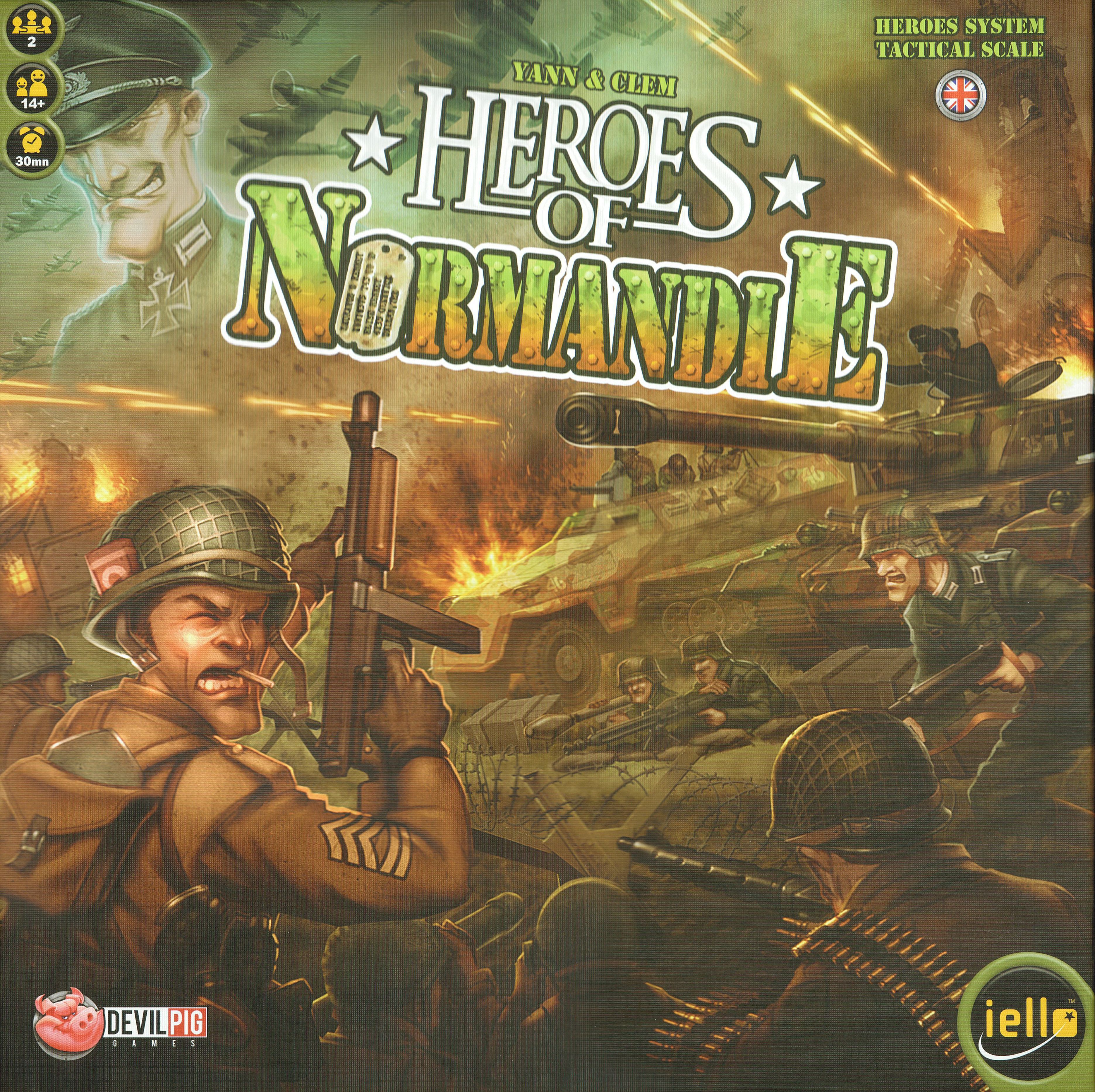 Portada de Heroes of Normandie