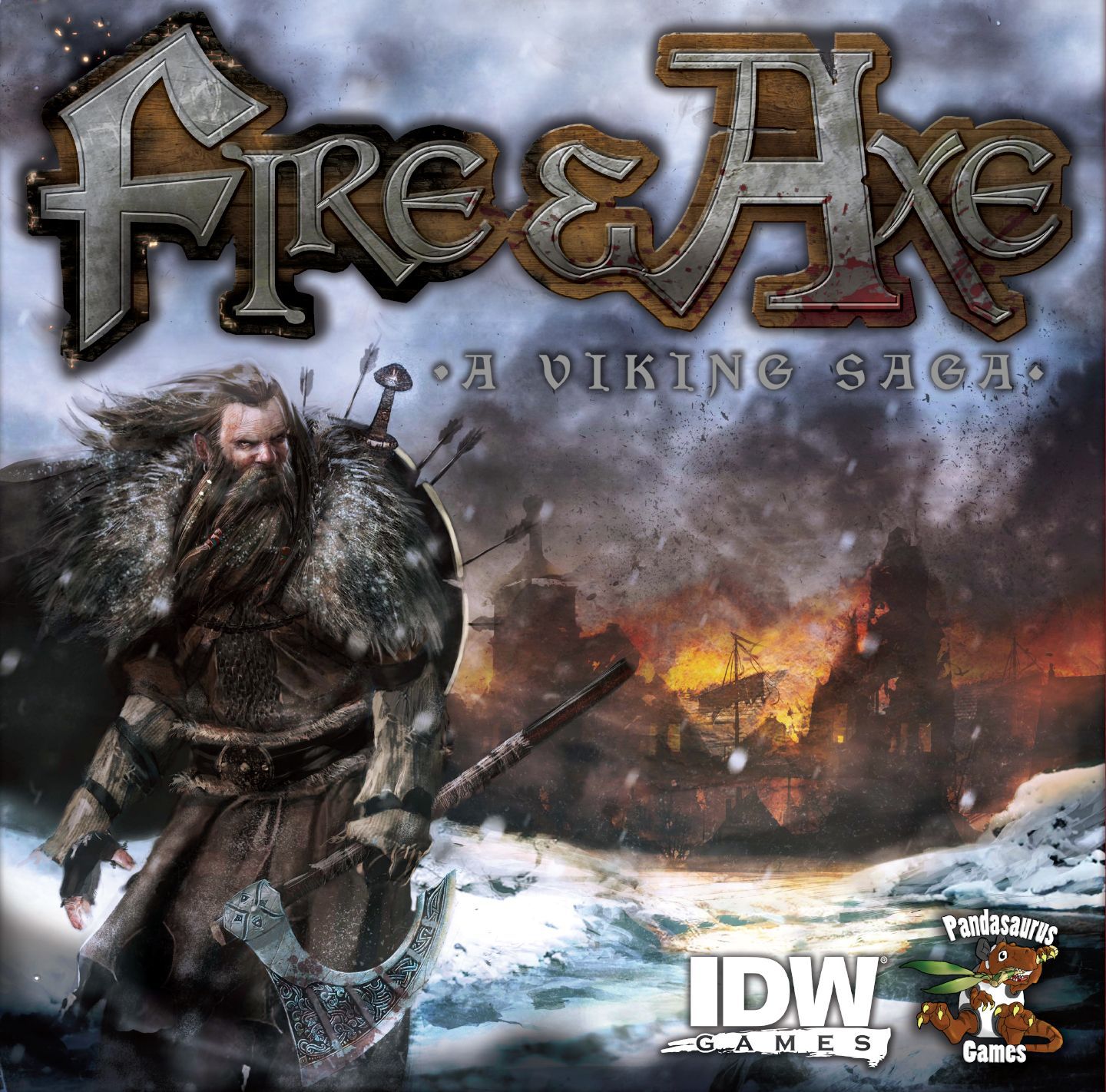 Portada de Fire & Axe: A Viking Saga