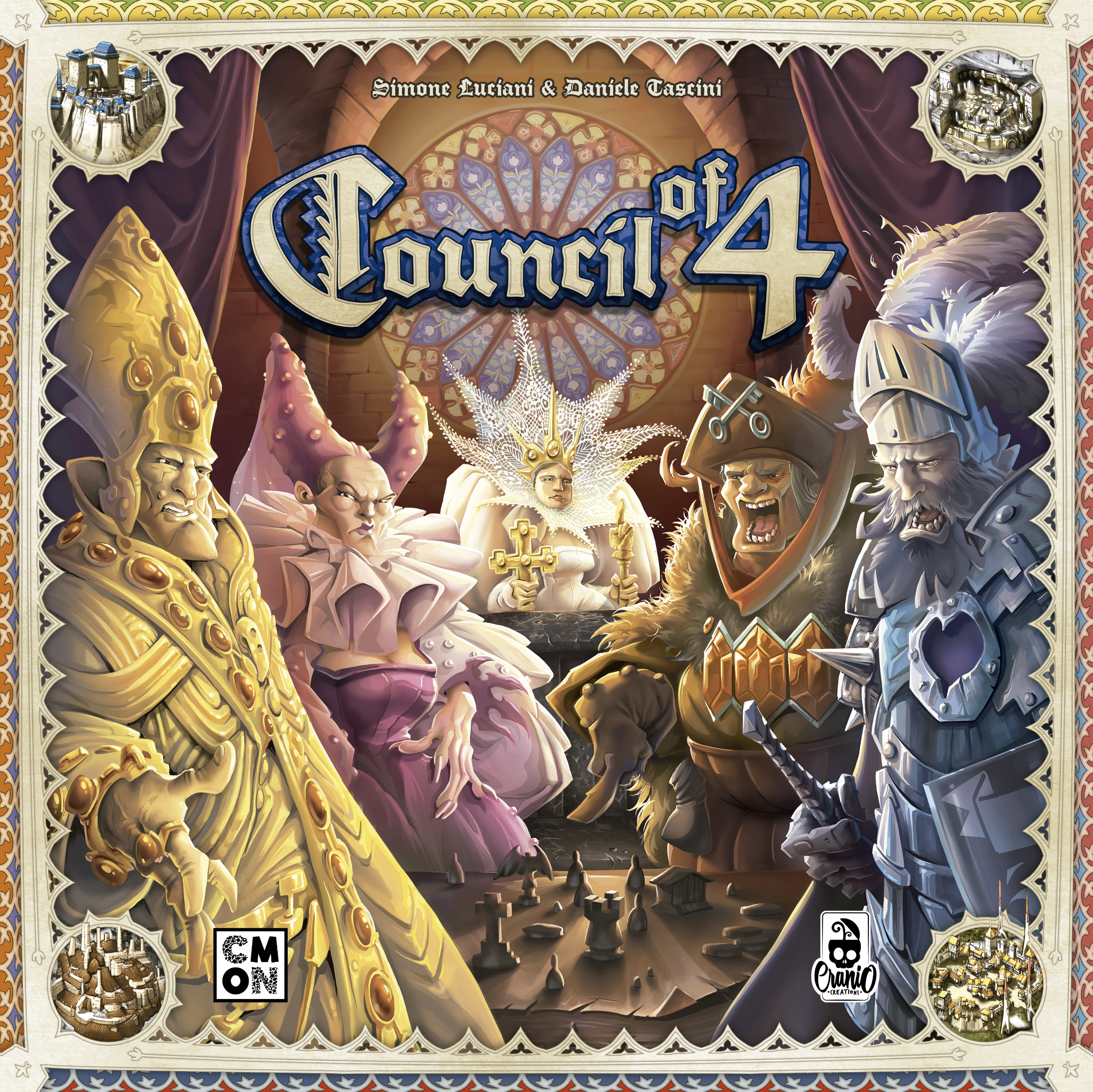 Portada de Council of 4