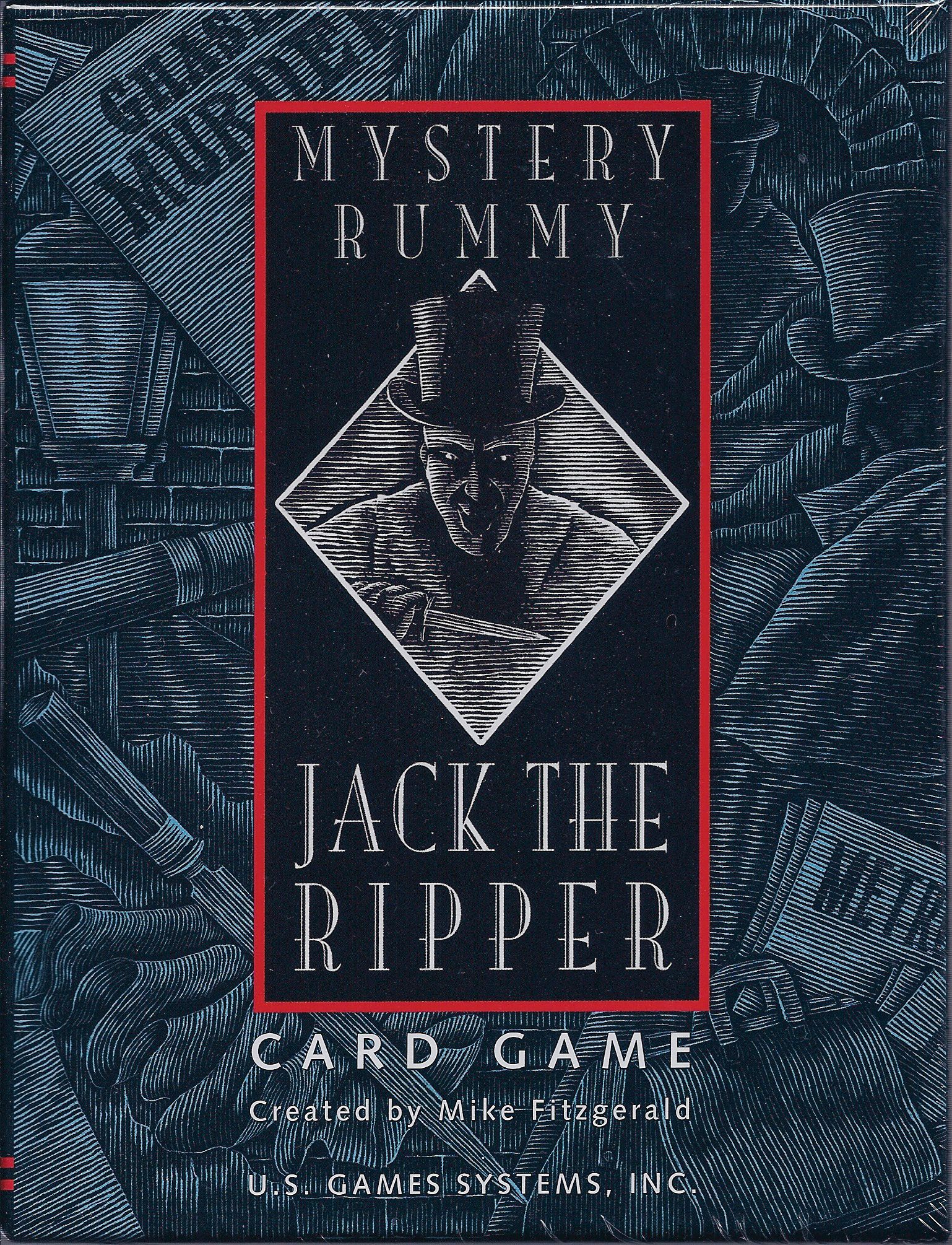 Portada de Mystery Rummy: Jack el Destripador