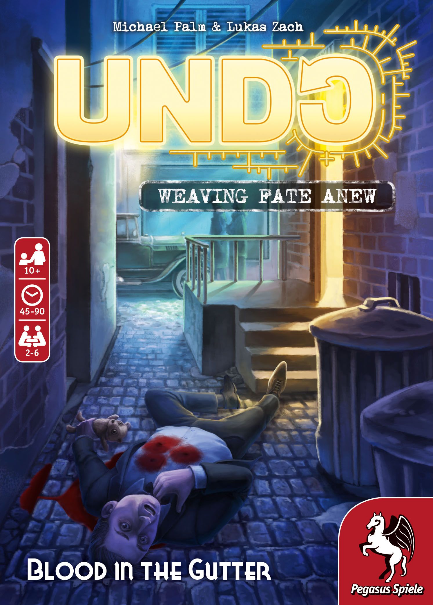 Portada de UNDO: Sangre en el Callejón