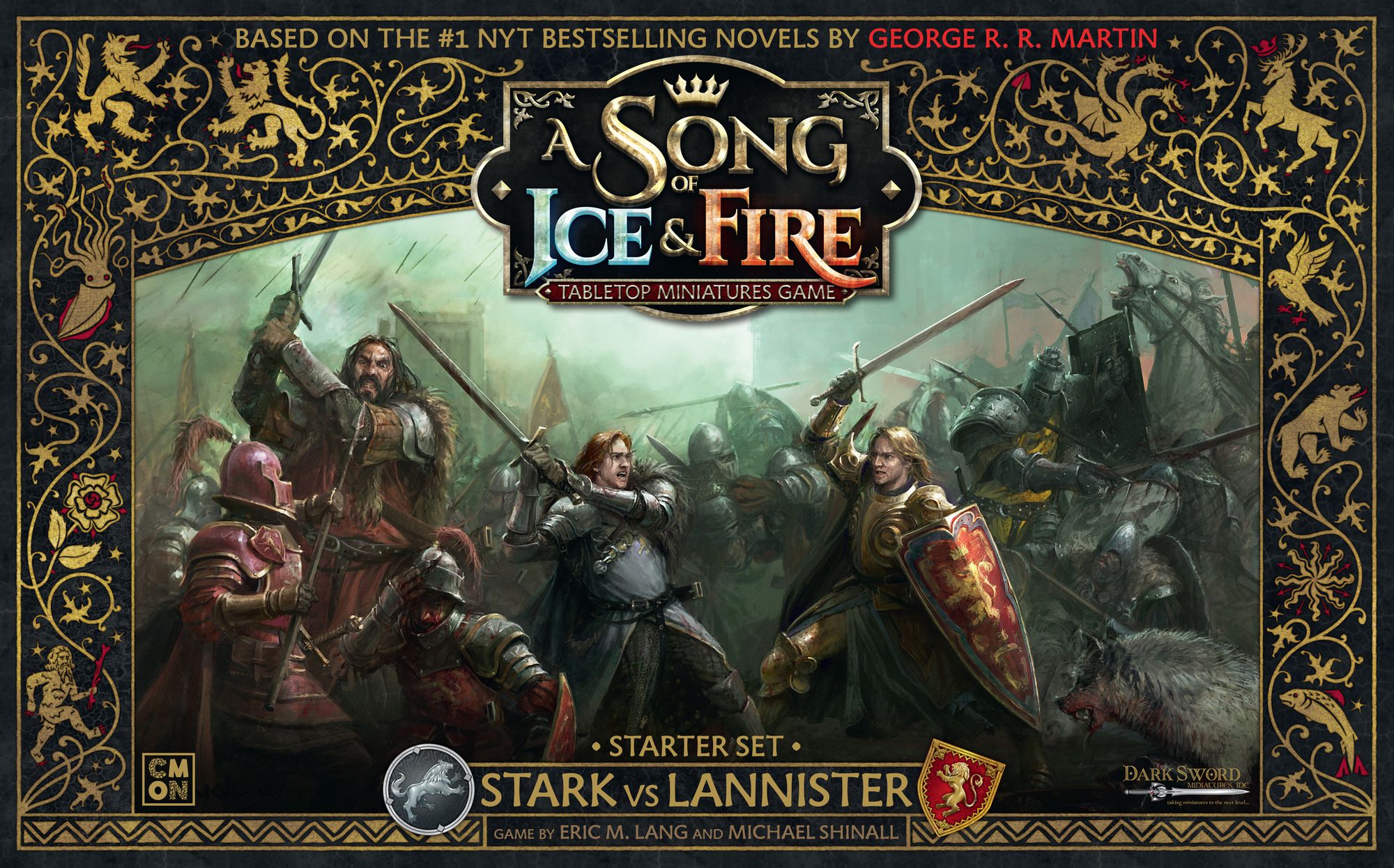 Portada de Canción de hielo y fuego: El juego de miniaturas