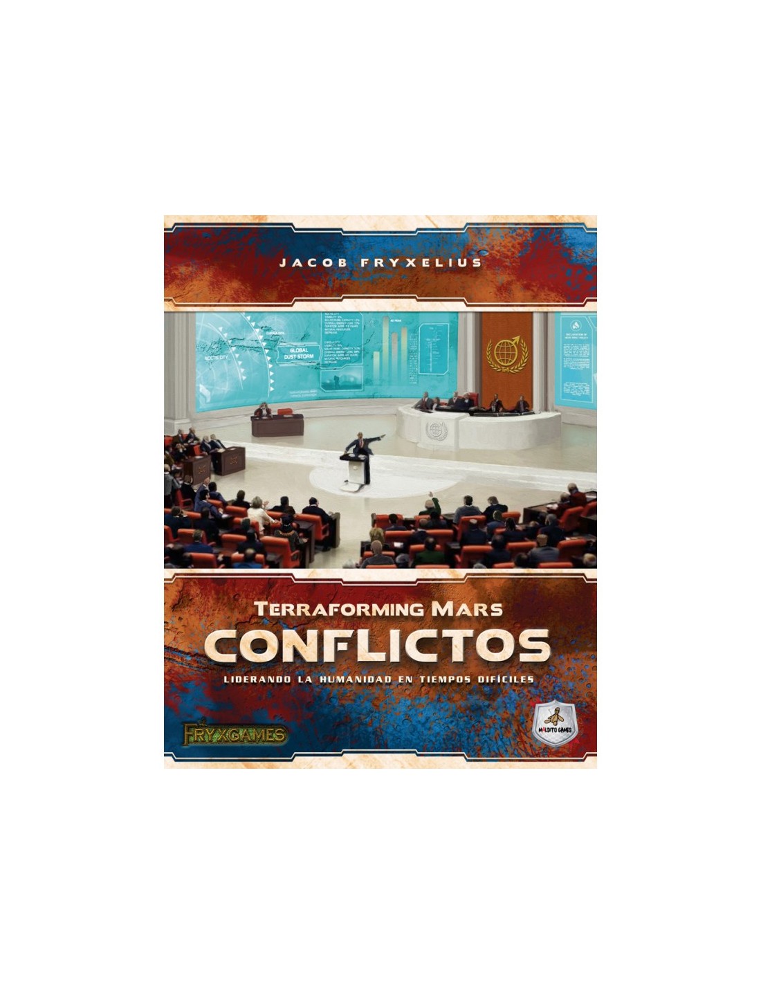 Portada de Terraforming Mars: Conflictos