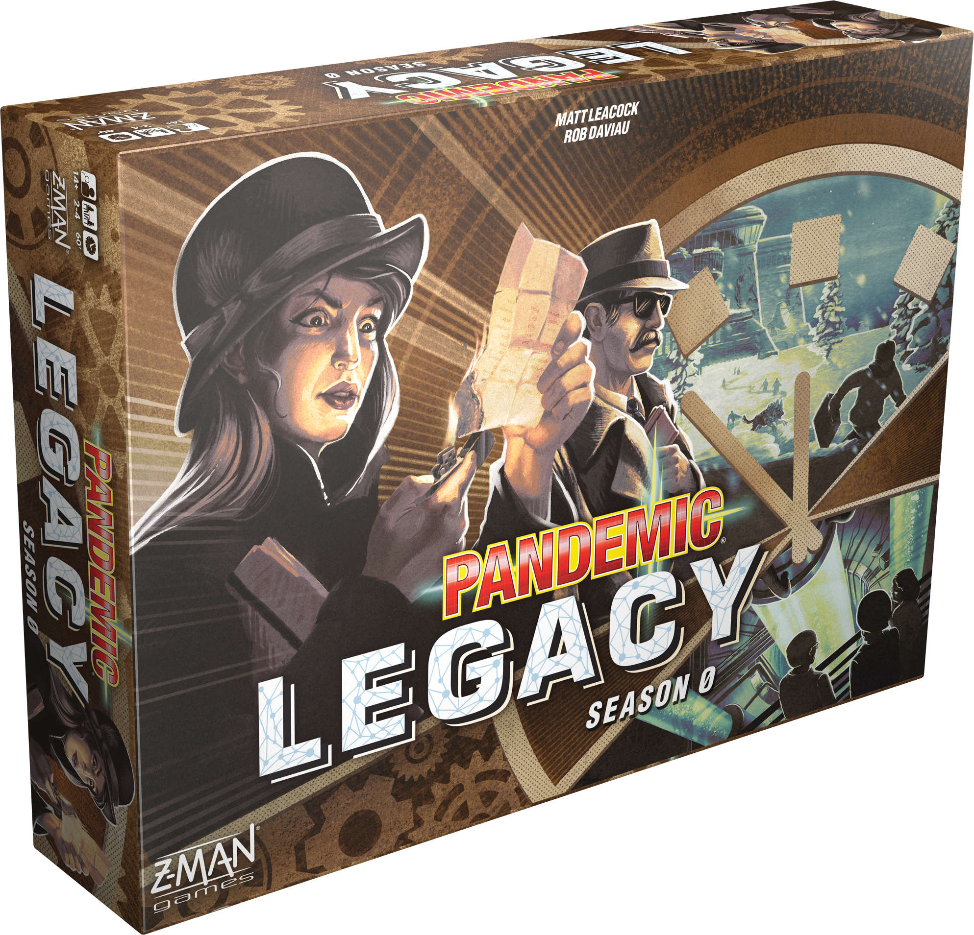 Portada de Pandemic Legacy: Temporada 0