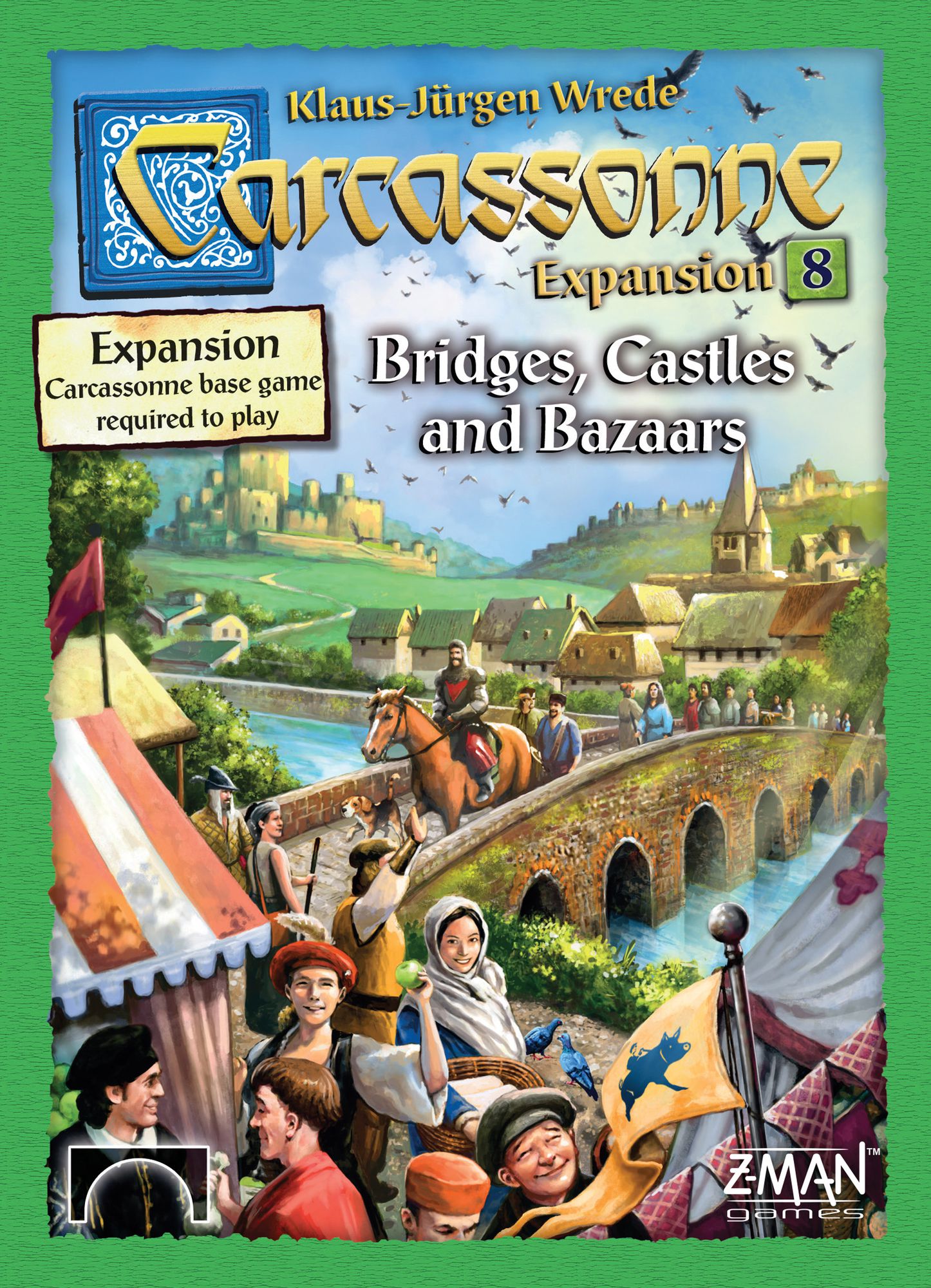 Portada de Carcassonne: Mercados y Puentes
