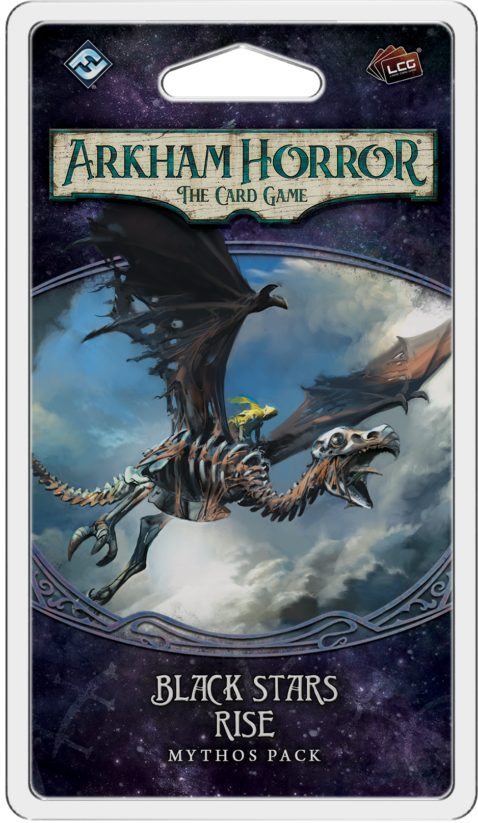 Portada de Arkham Horror: El Juego de Cartas – Surgen Estrellas Negras: Pack de Mitos