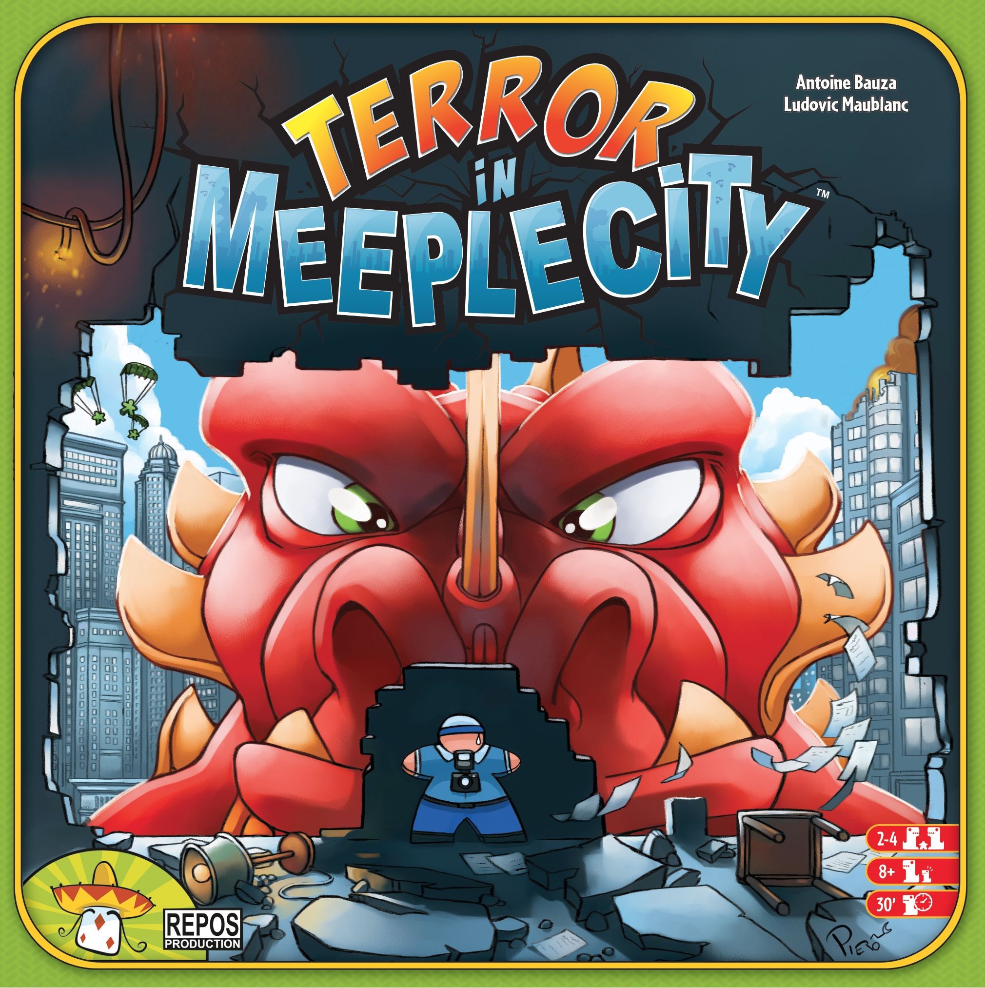Portada de Terror in Meeple City