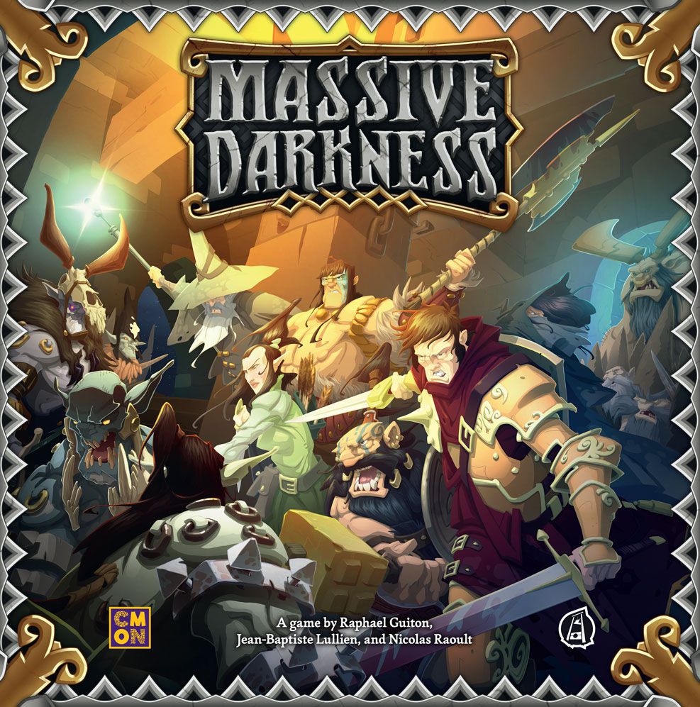 Portada de Massive Darkness