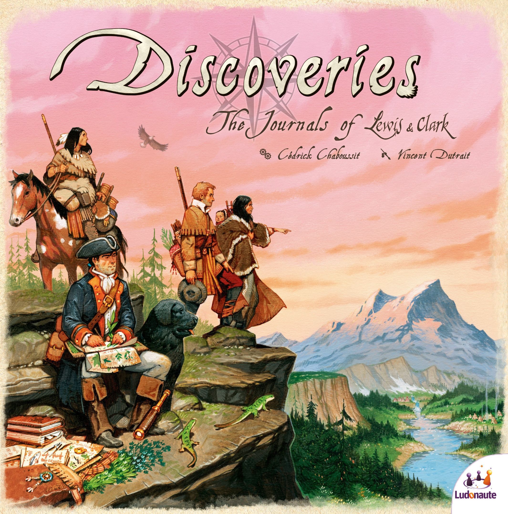 Portada de Discoveries: The Journals of Lewis and Clark