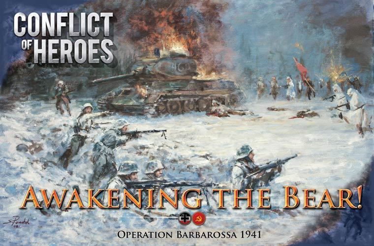 Portada de Conflict of Heroes: ¡El oso despierta!