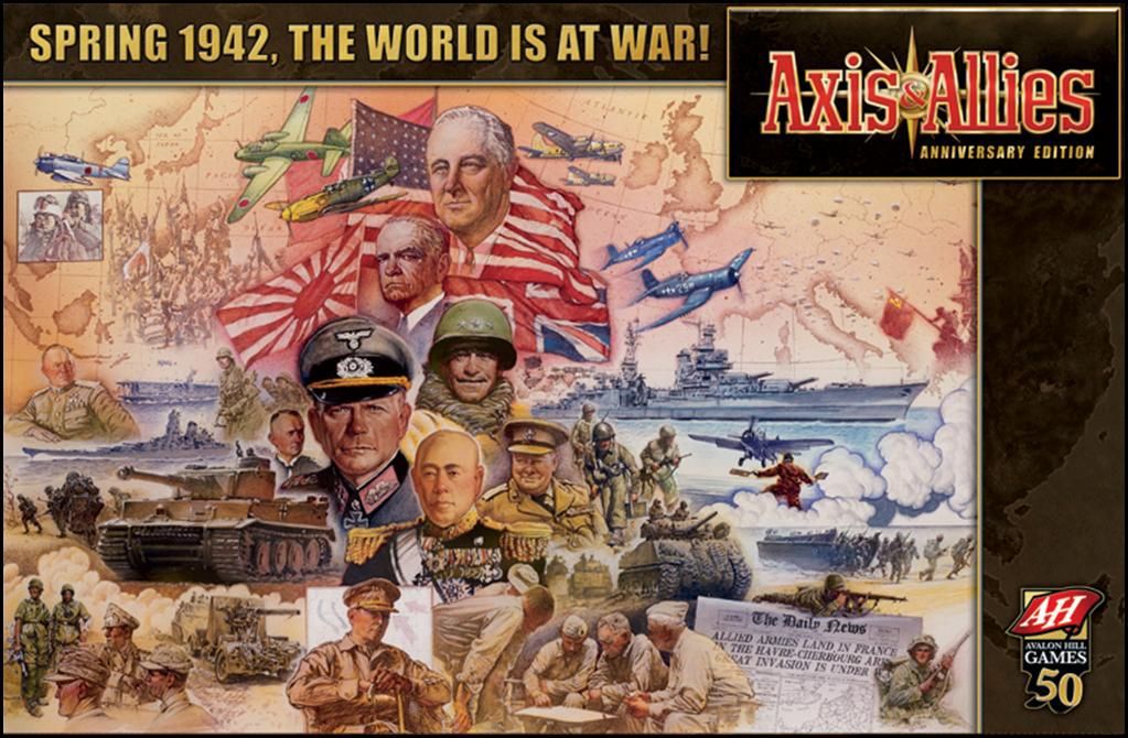 Portada de Axis & Allies Anniversary Edition