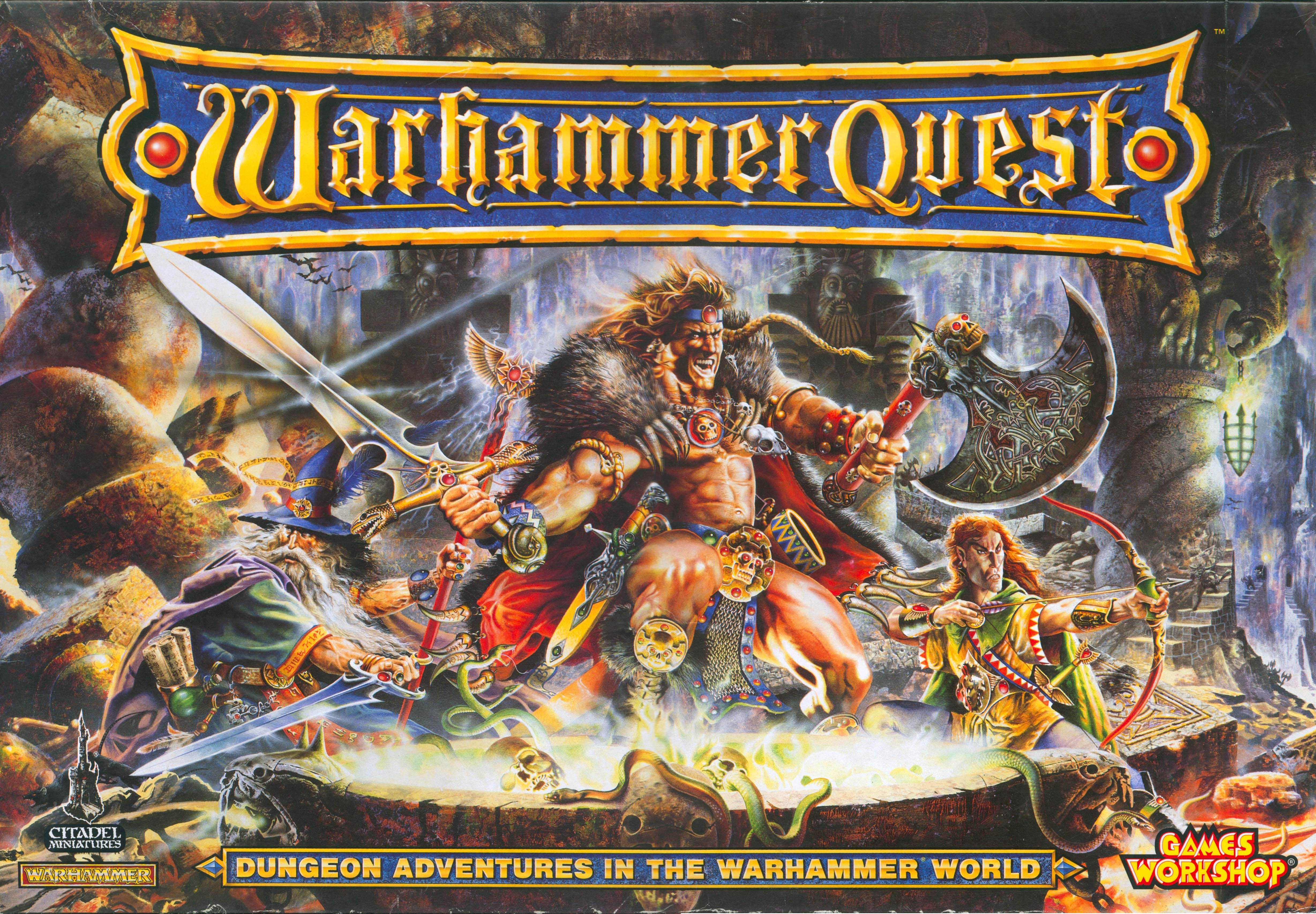 Portada de Warhammer Quest