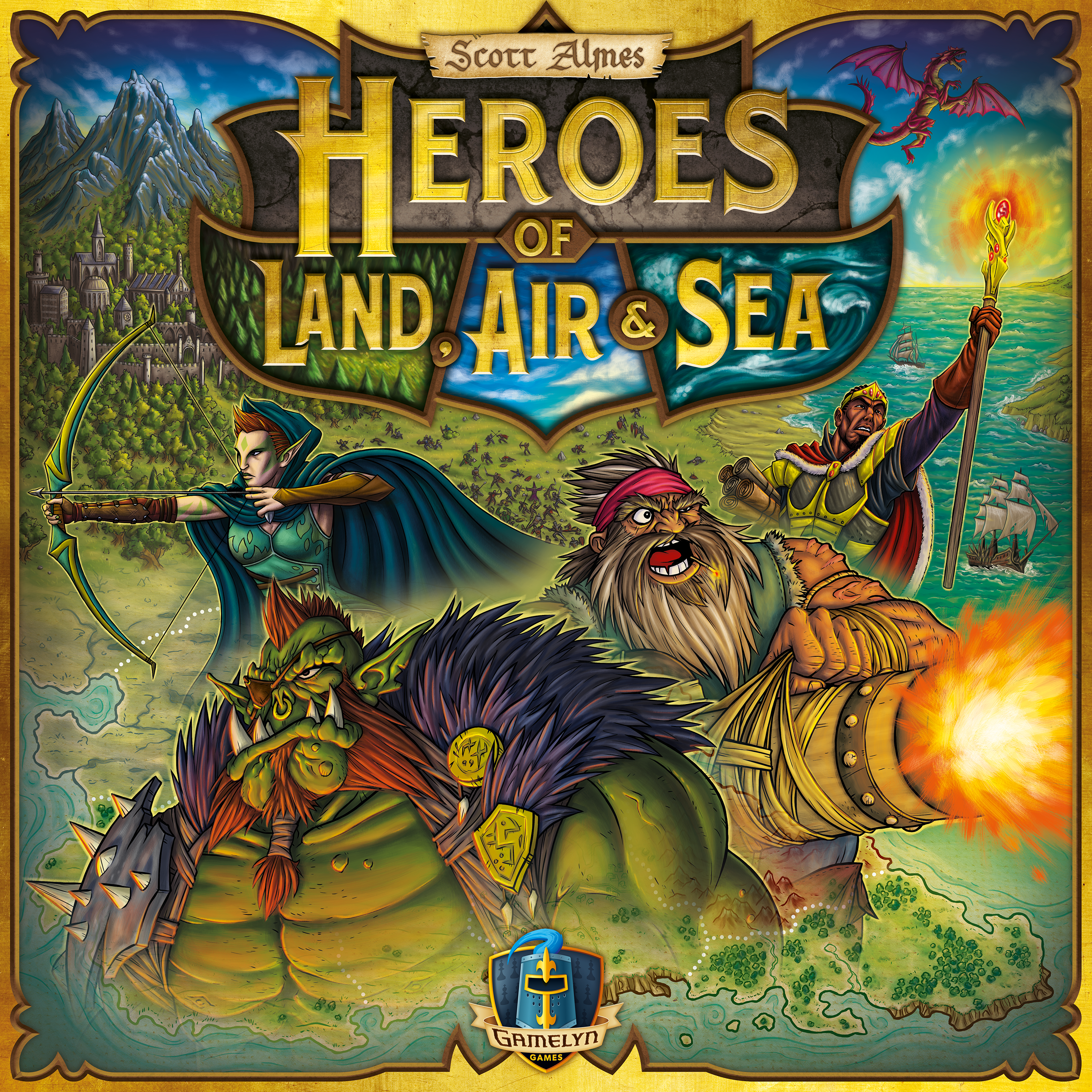 Portada de Heroes of Land, Air & Sea