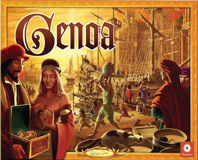 Portada de Los mercaderes de Génova