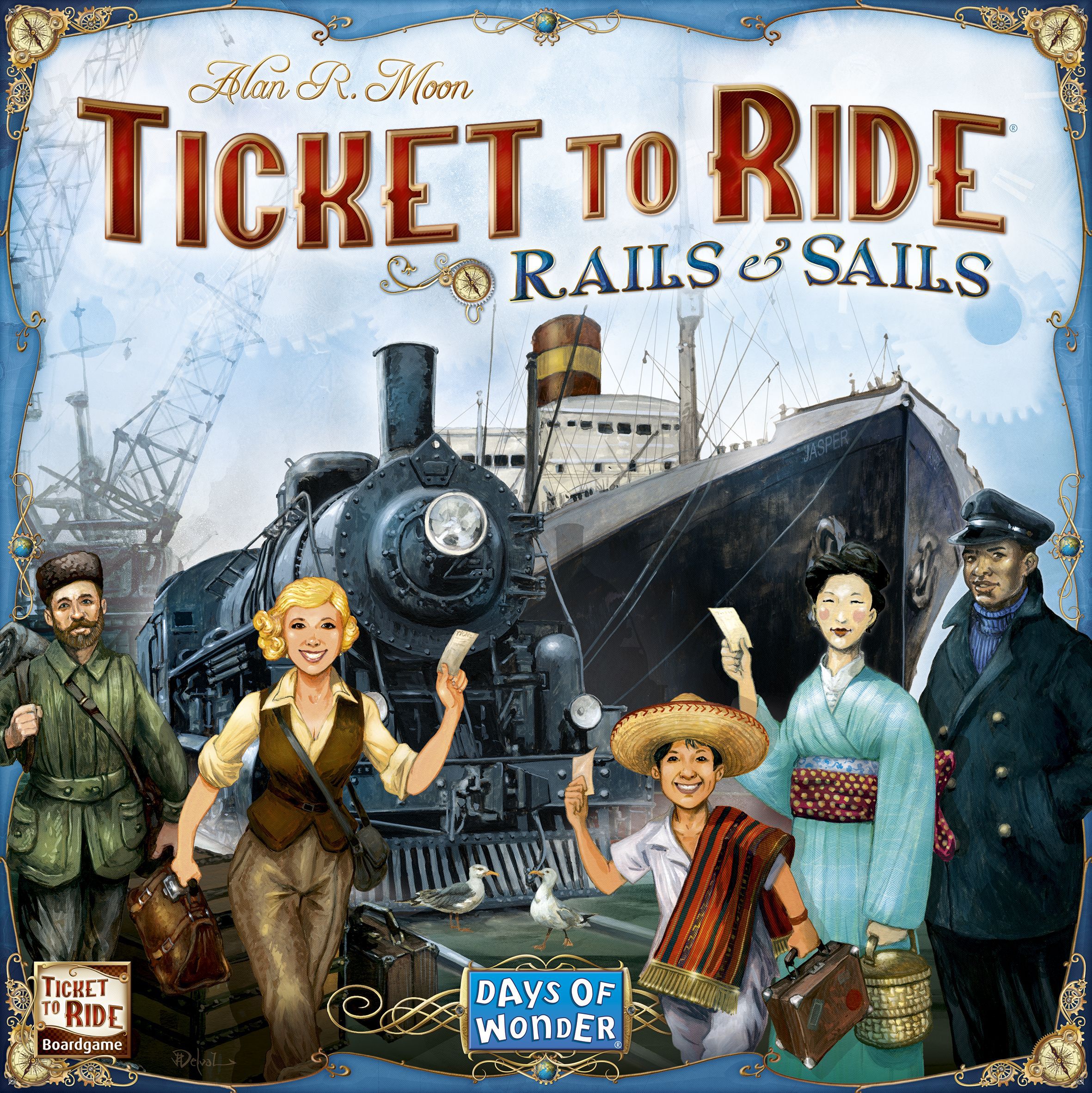 Portada de ¡Aventureros al Tren! La Vuelta al Mundo
