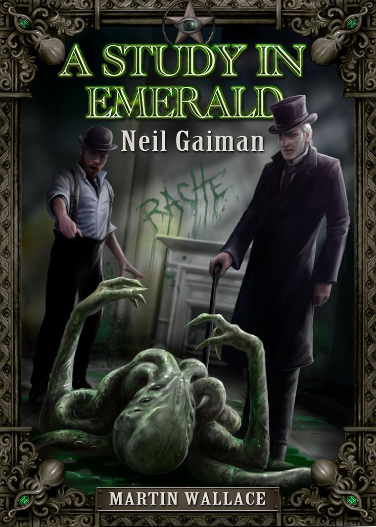 Portada de A Study in Emerald