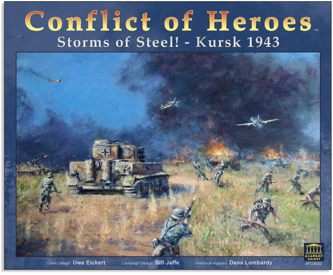 Portada de Conflict of Heroes: Tormentas de Acero