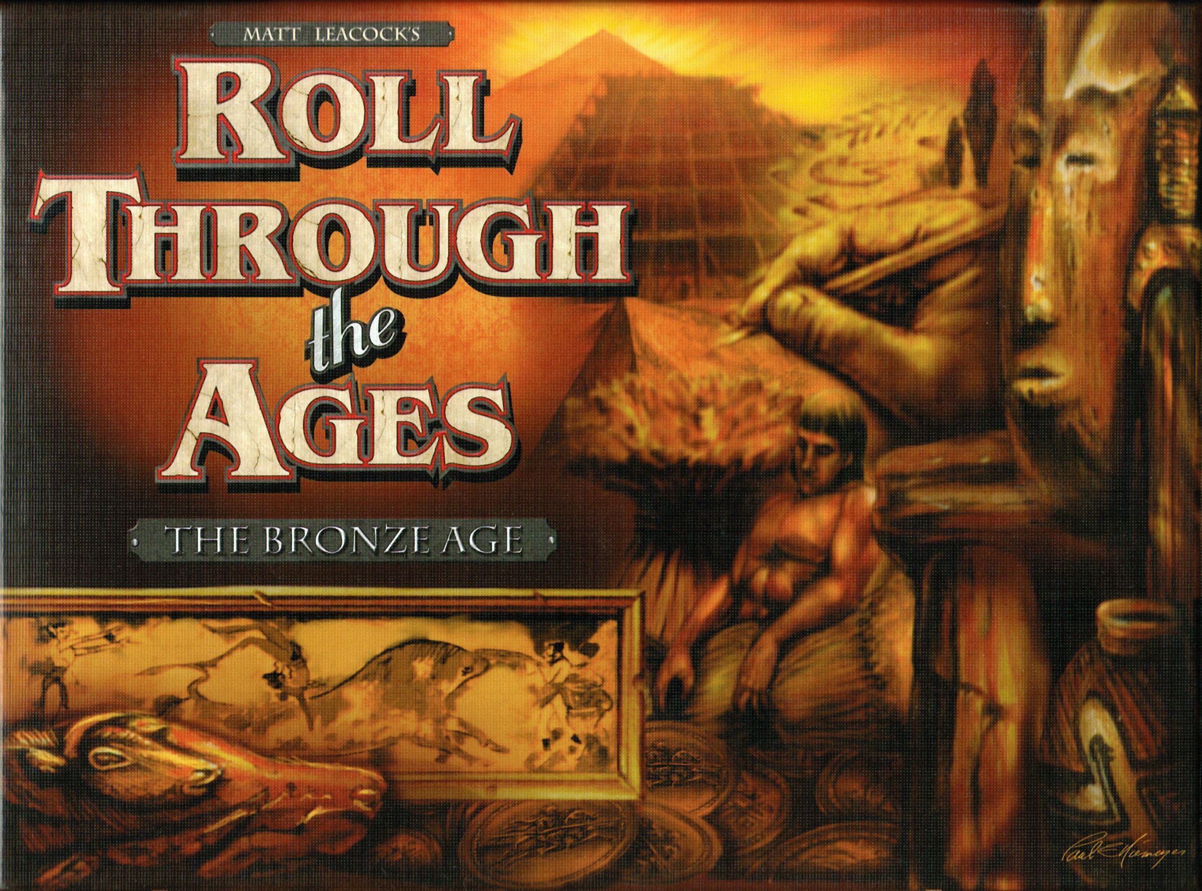 Portada de Roll Through the Ages: La Edad de Bronce