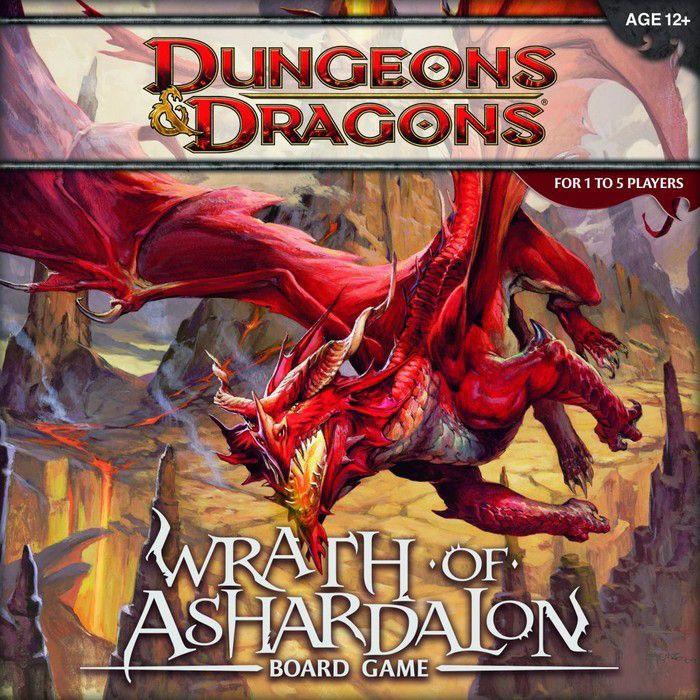 Portada de Dungeons & Dragons: Wrath of Ashardalon Board Game