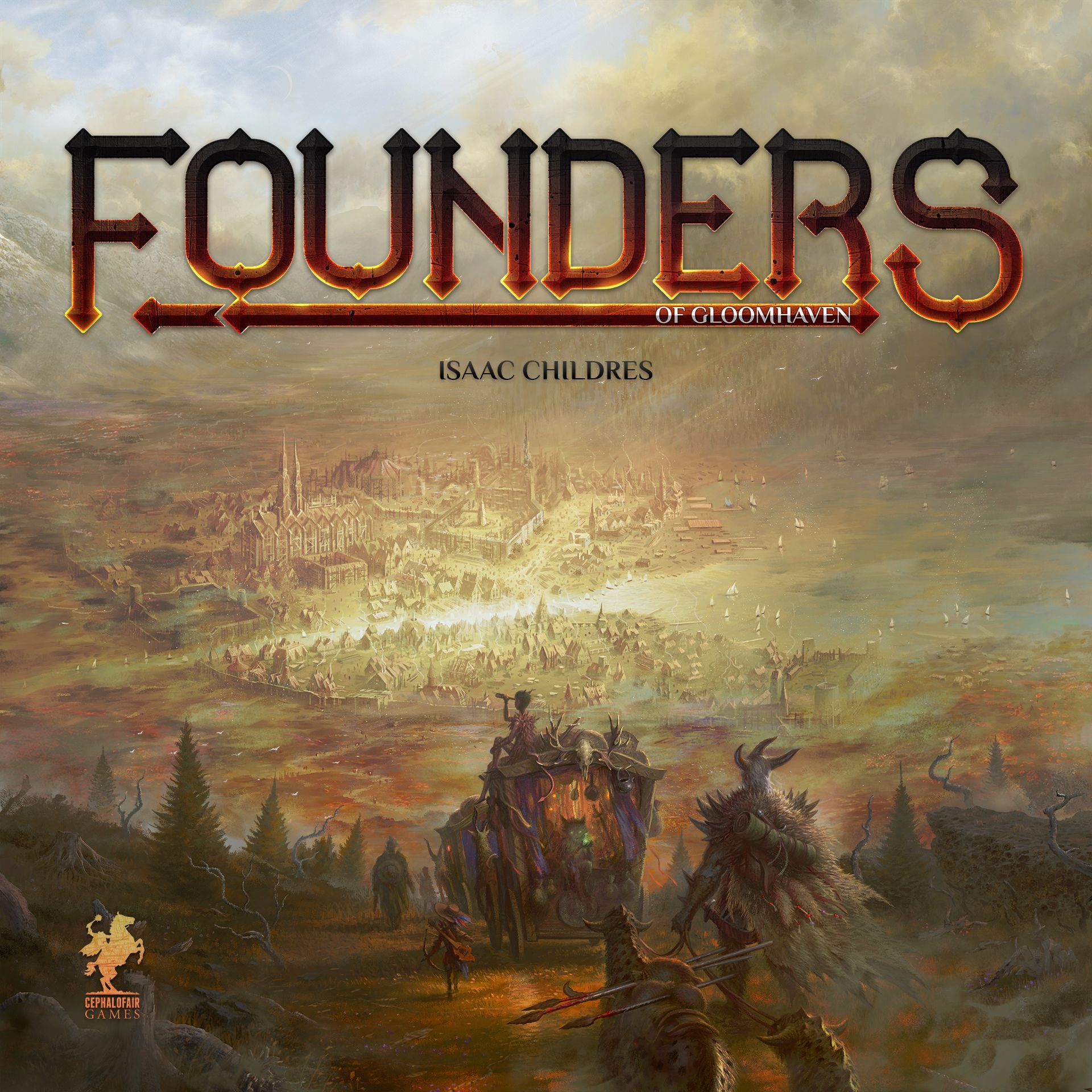 Portada de Founders of Gloomhaven