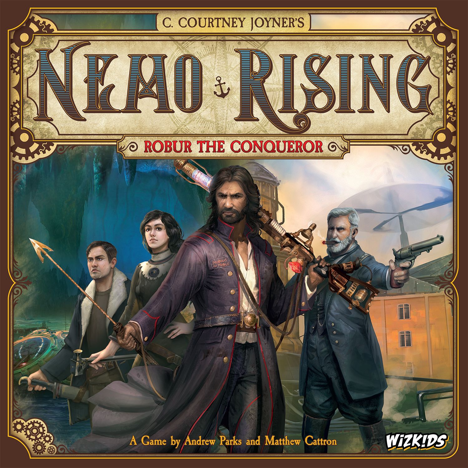 Portada de Nemo Rising: Robur the Conqueror