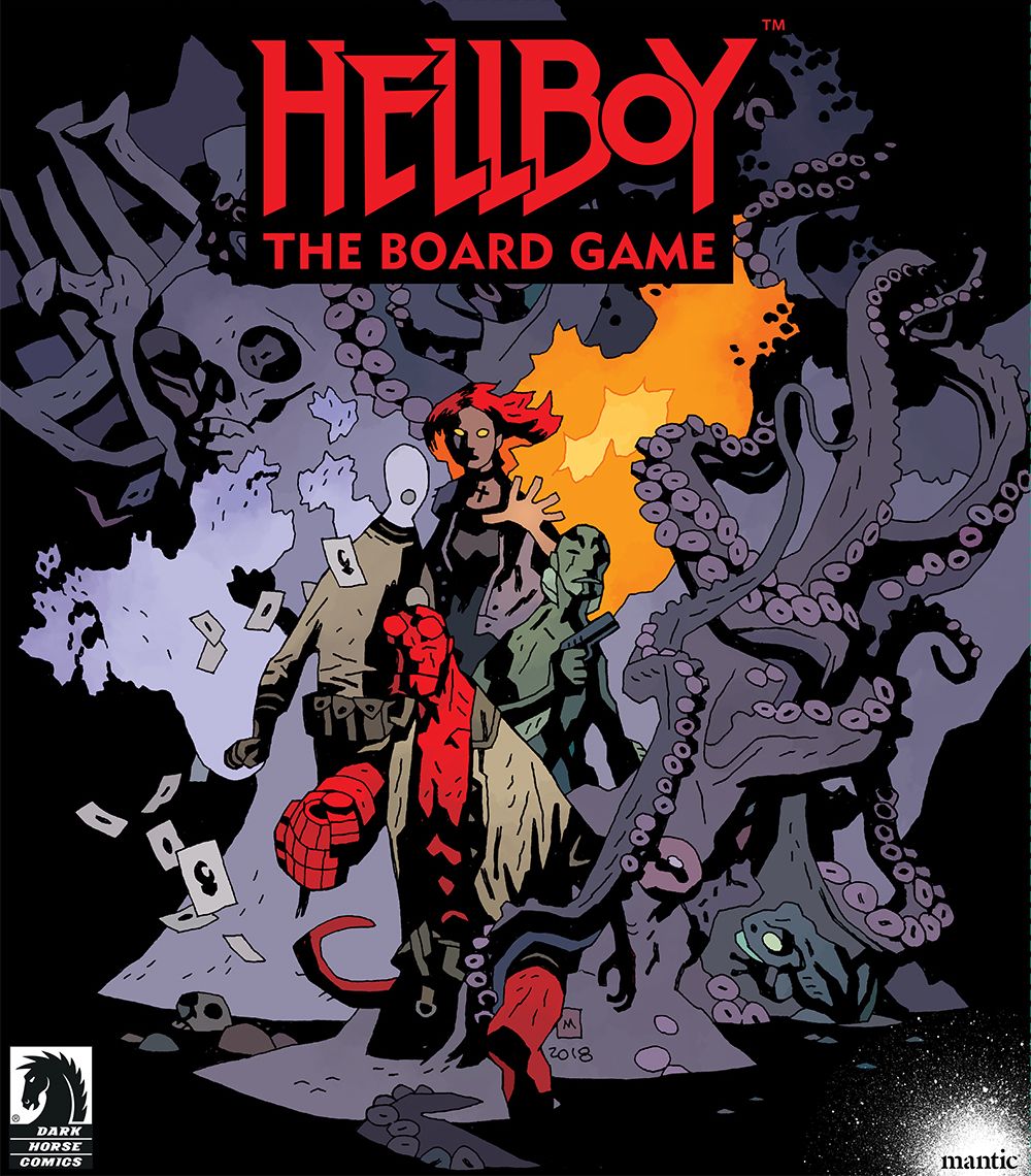 Portada de Hellboy: El Juego de Tablero