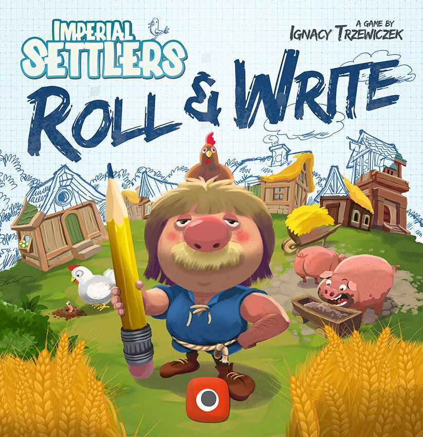Portada de COLONOS DEL IMPERIO: ROLL & WRITE